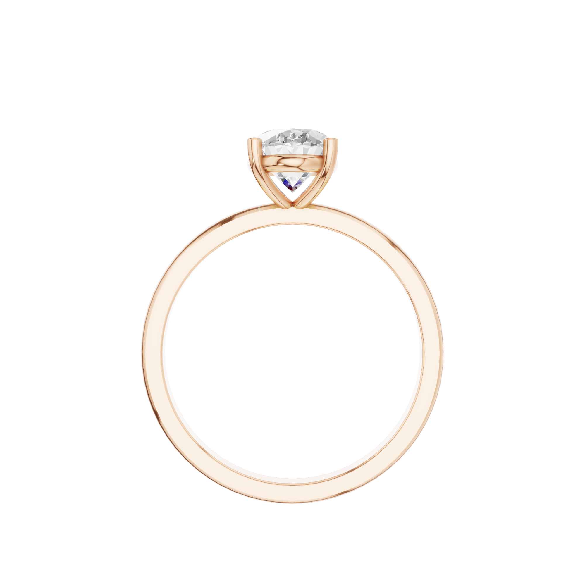 Classic Oval Engagement Ring