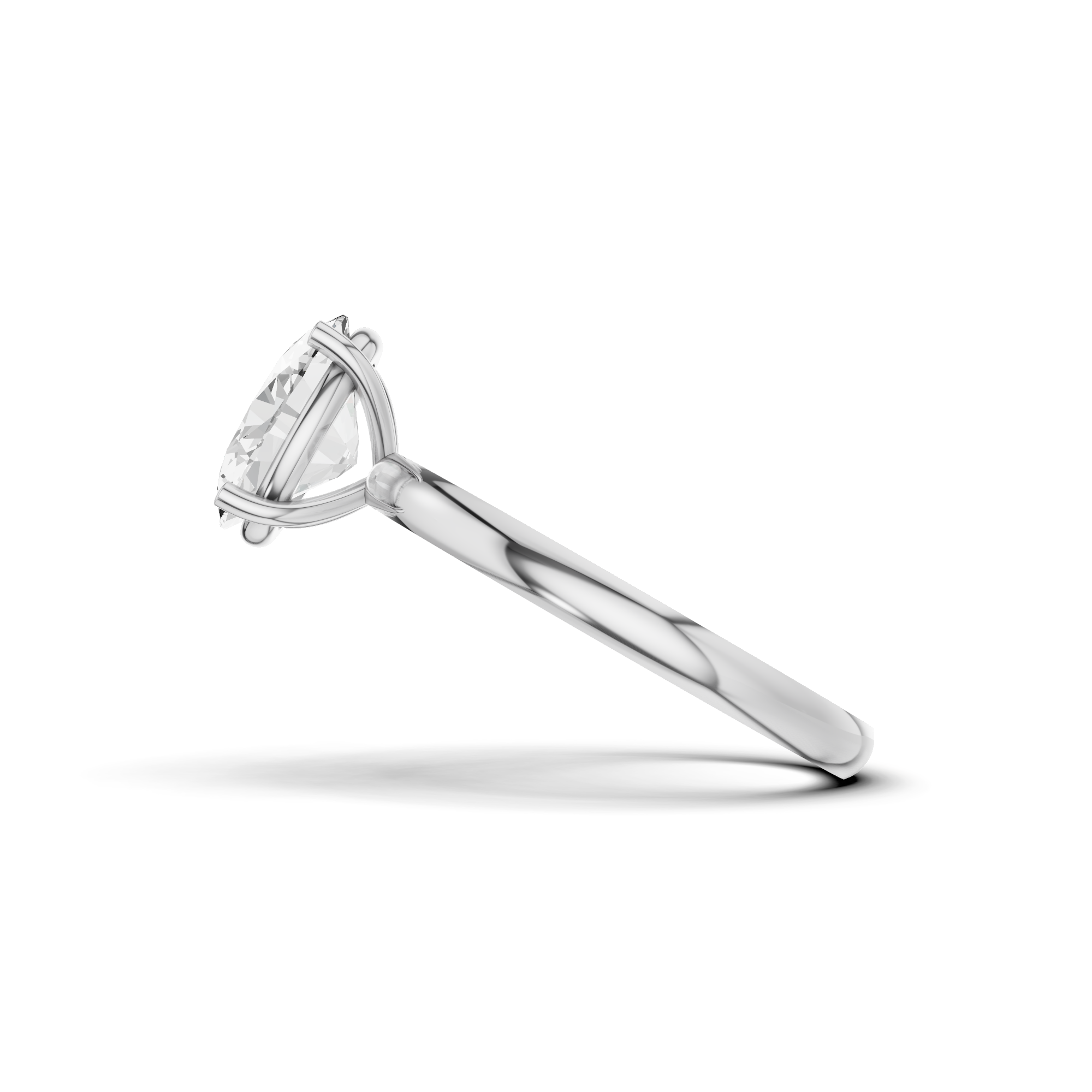 Classic Oval Engagement Ring