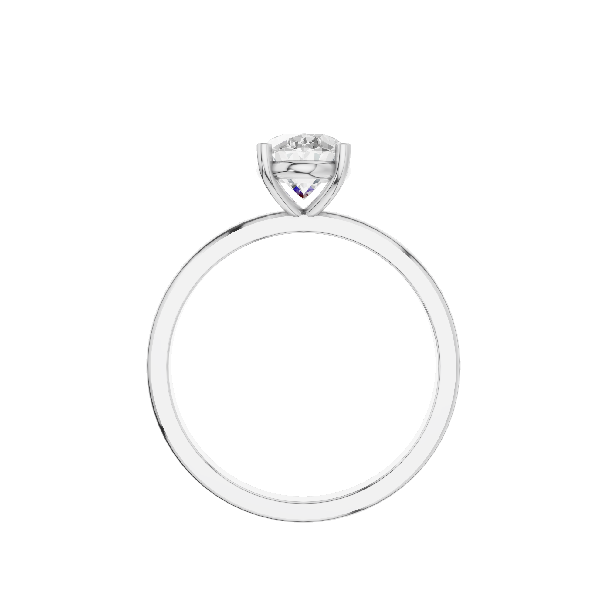 Classic Oval Engagement Ring