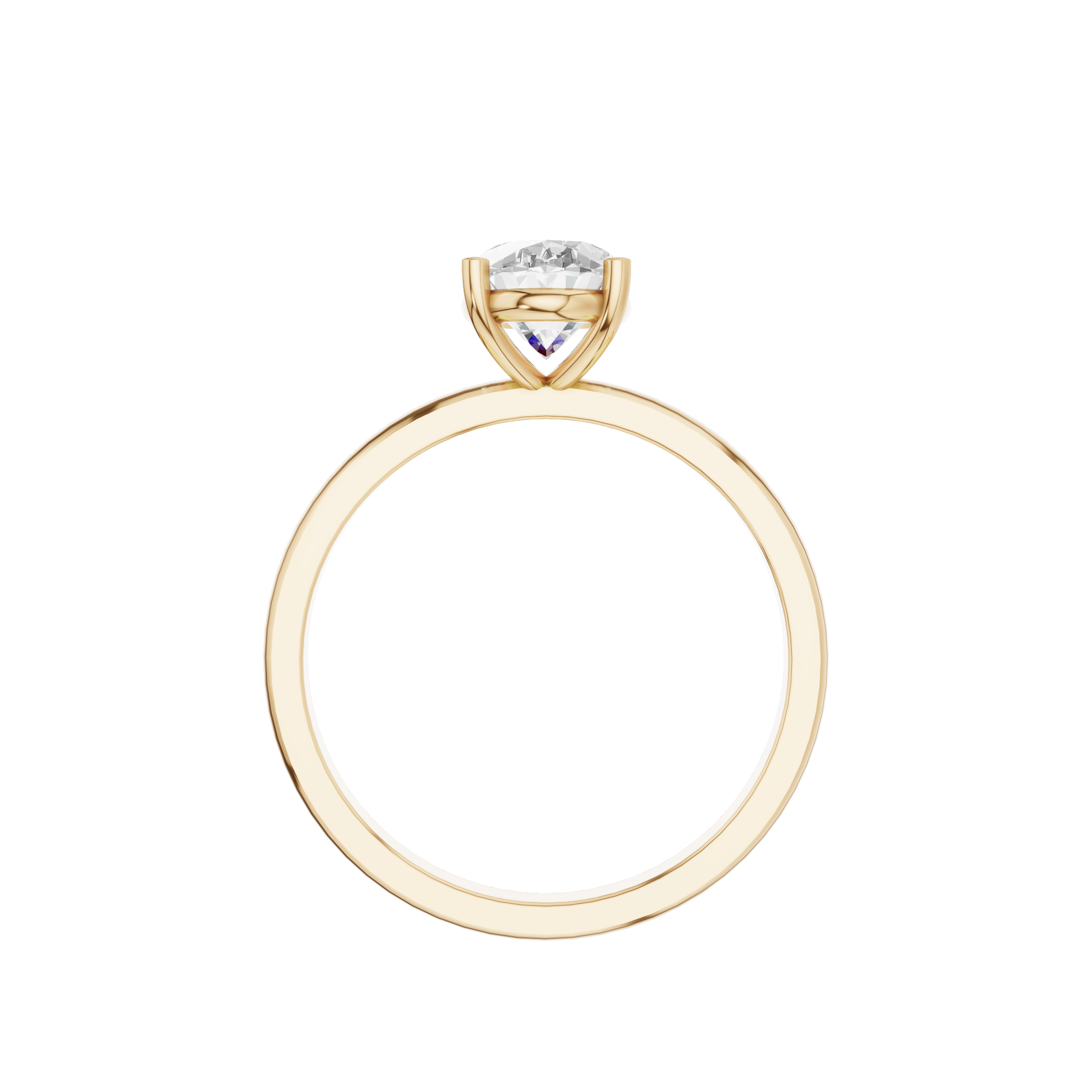 Classic Oval Engagement Ring