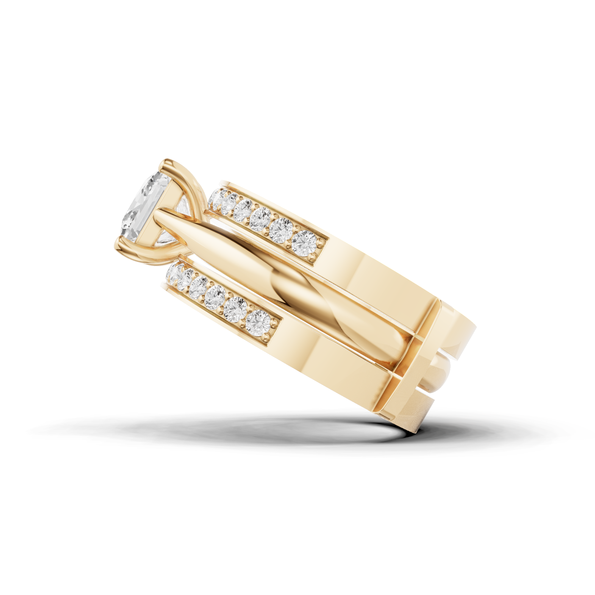 Princess Bridal Ring Set