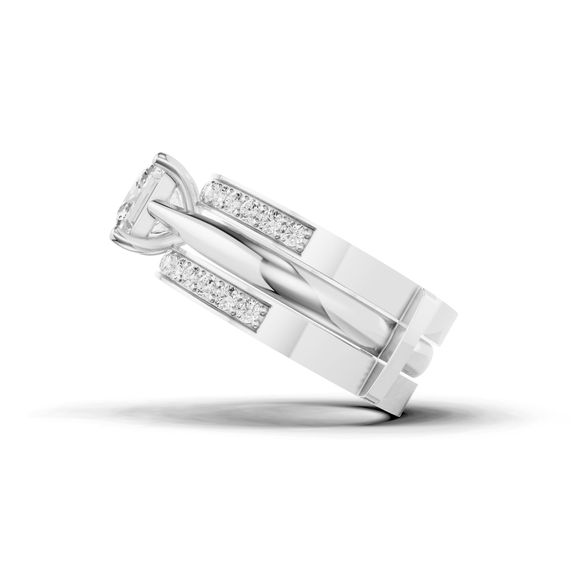 Princess Bridal Ring Set