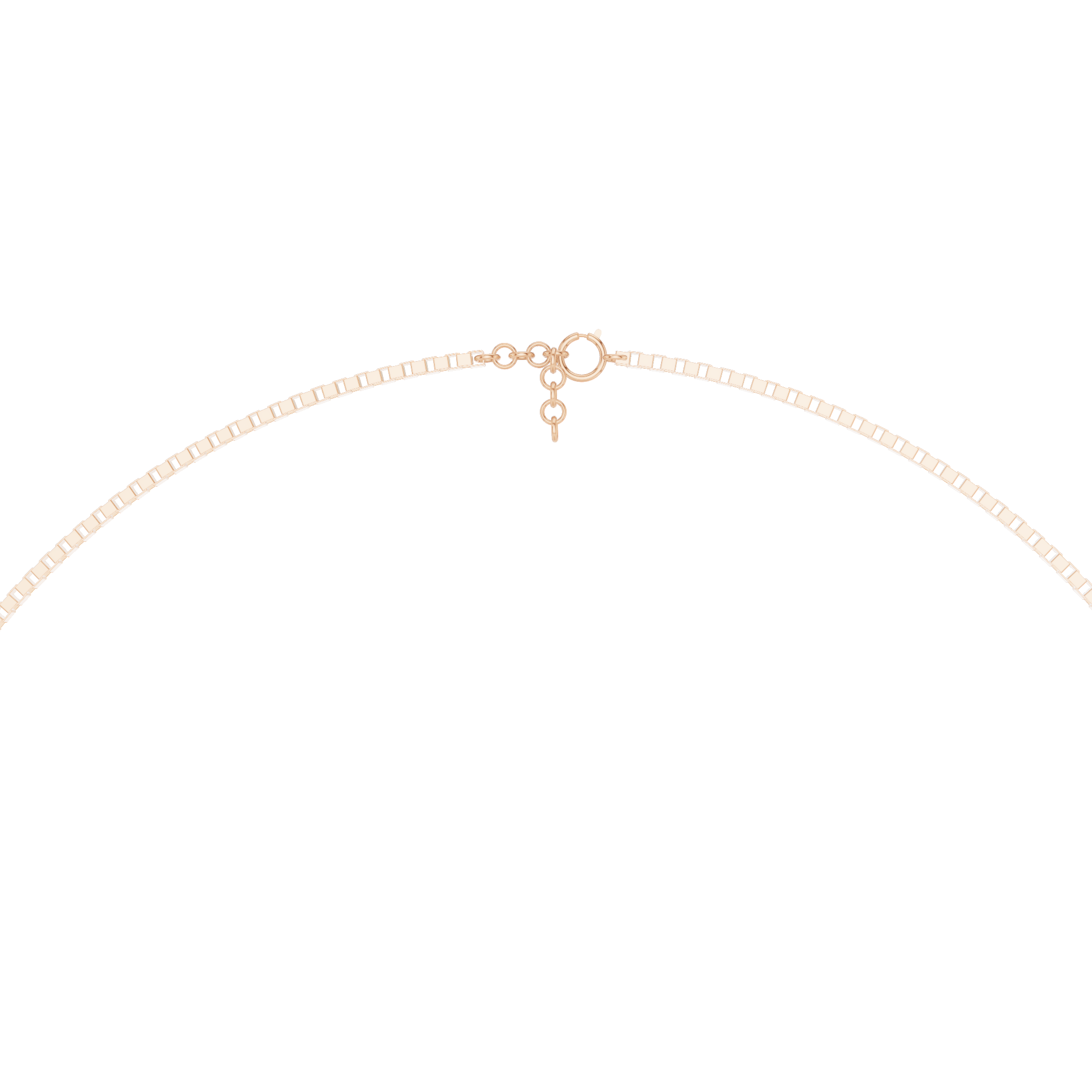 Venetian Solitaire Necklace 0.3 CT