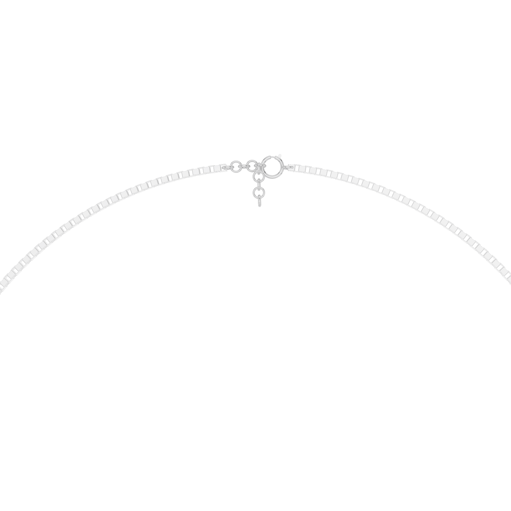 Venetian Solitaire Necklace 0.3 CT