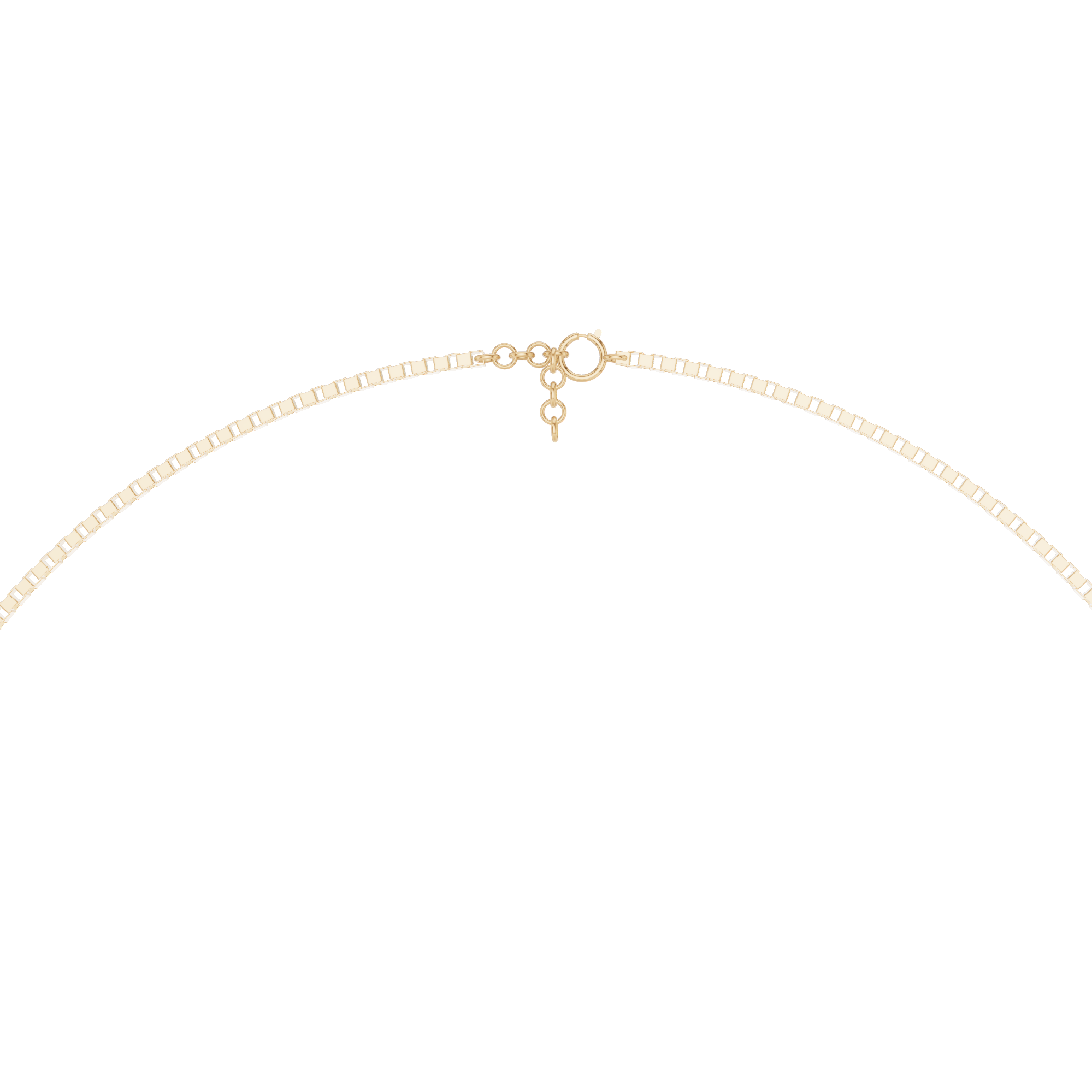 Venetian Solitaire Necklace 0.3 CT