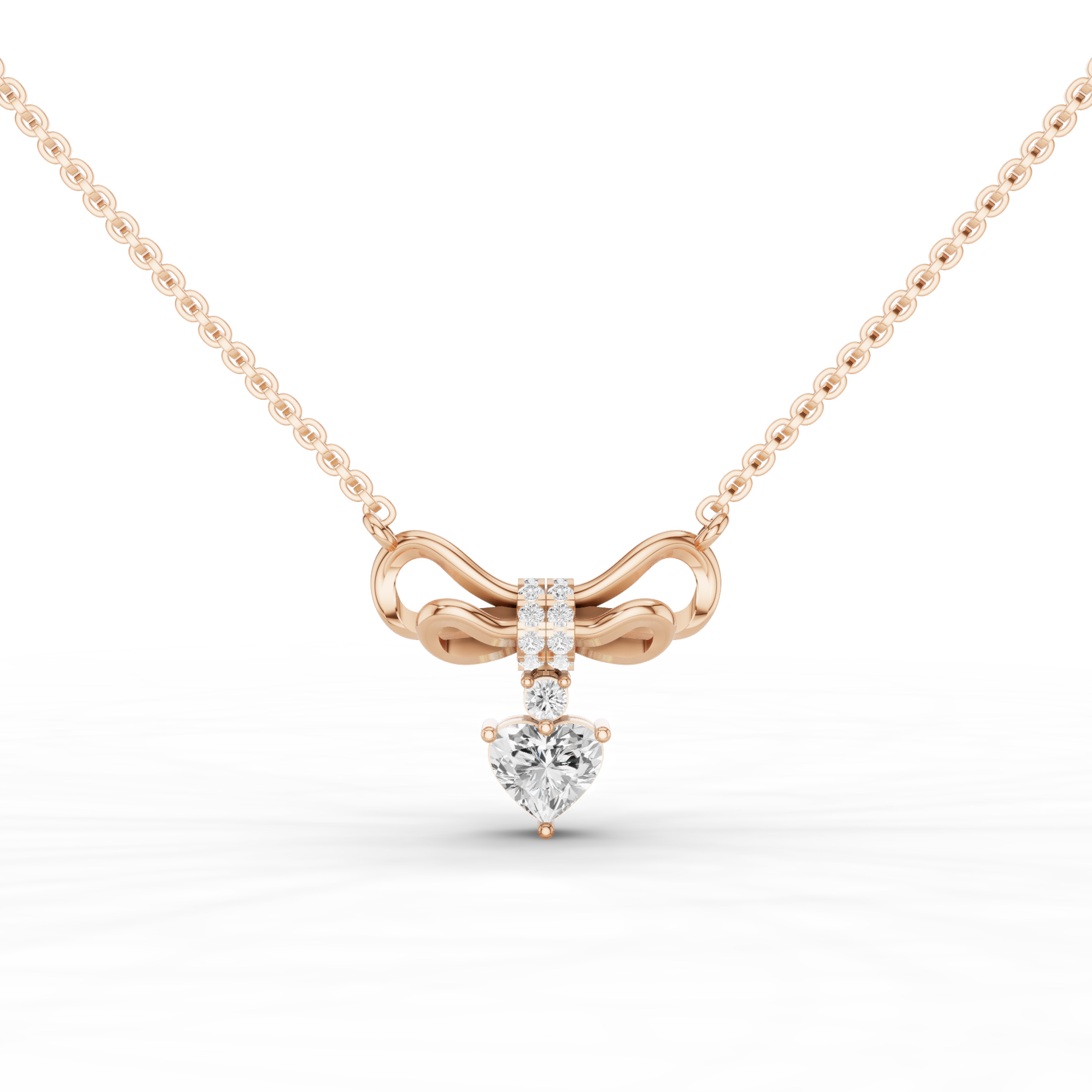 Bow Necklace