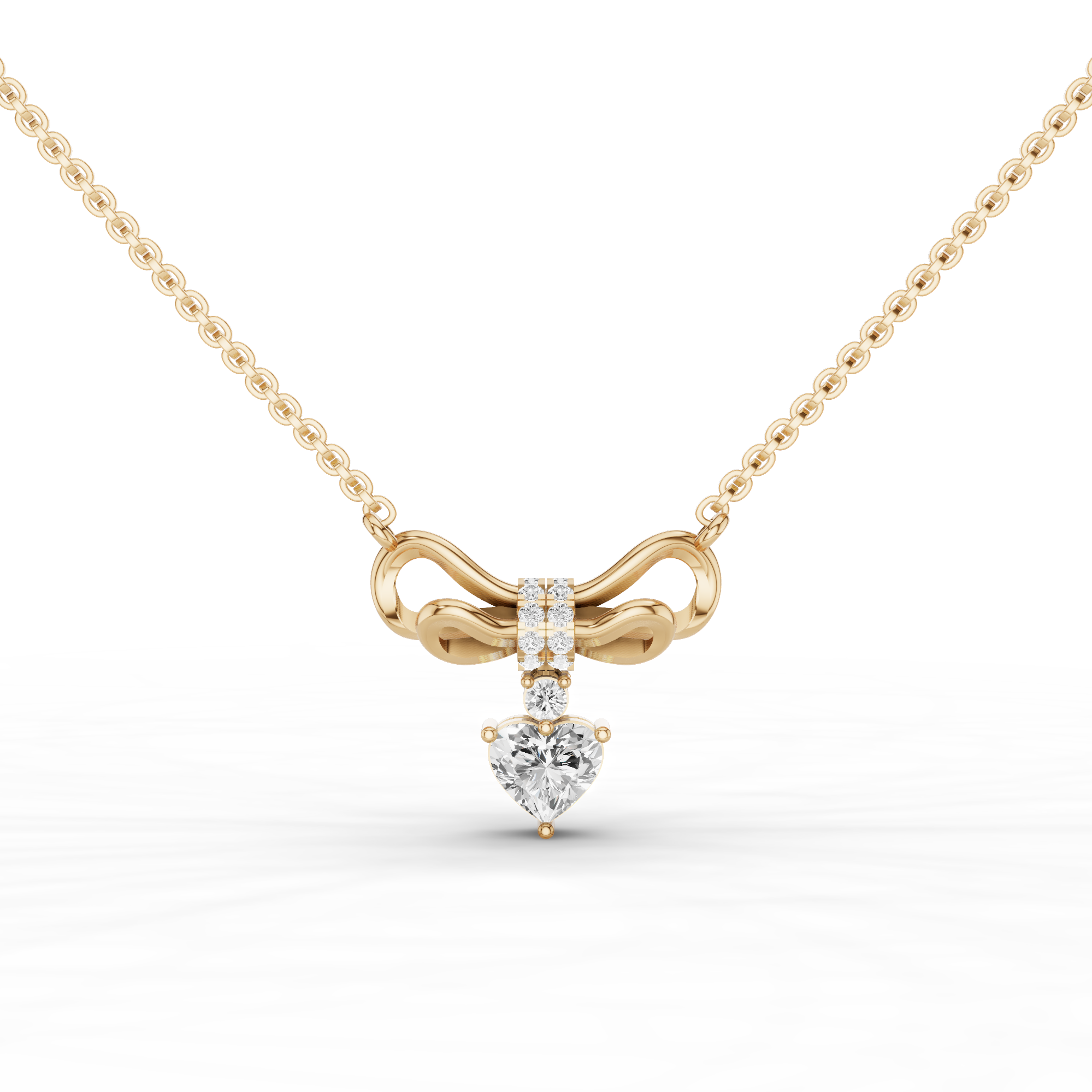 Bow Necklace