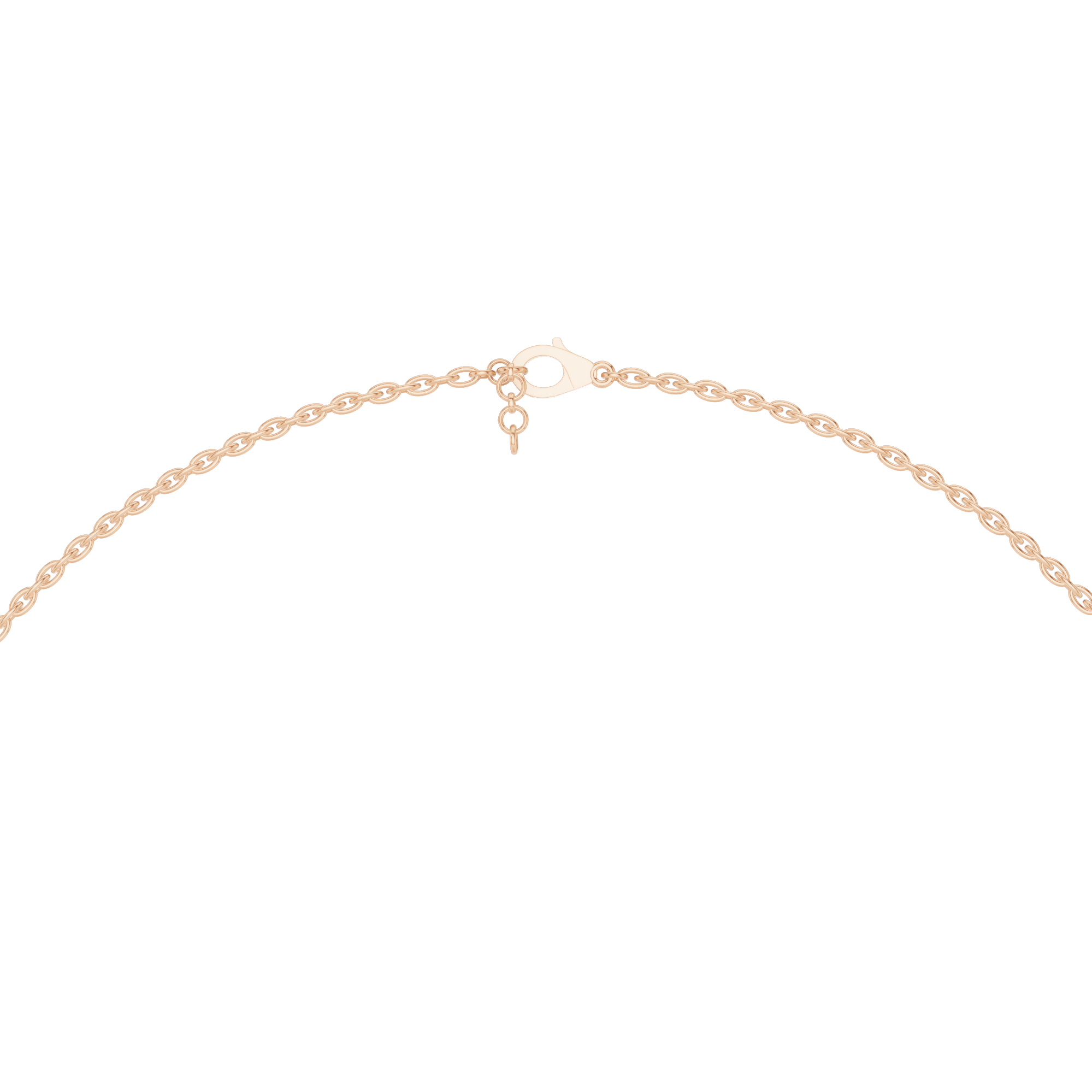 Dainty Two Stone Necklace 2 CT