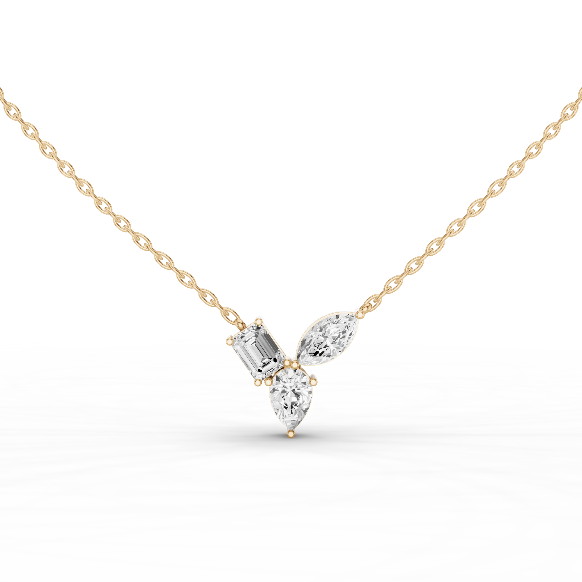 Trio Necklace 3.75 CT