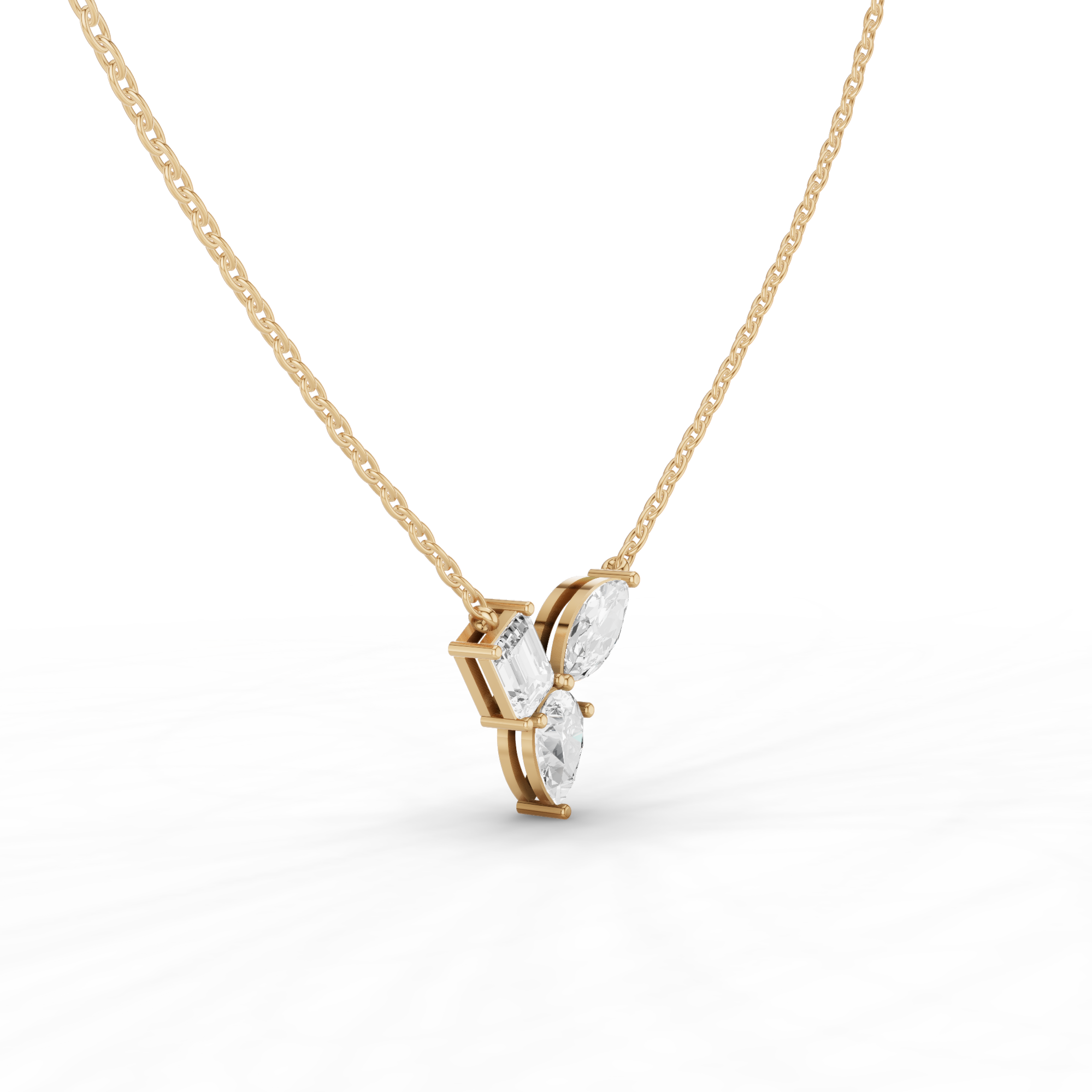 Trio Necklace 3.75 CT