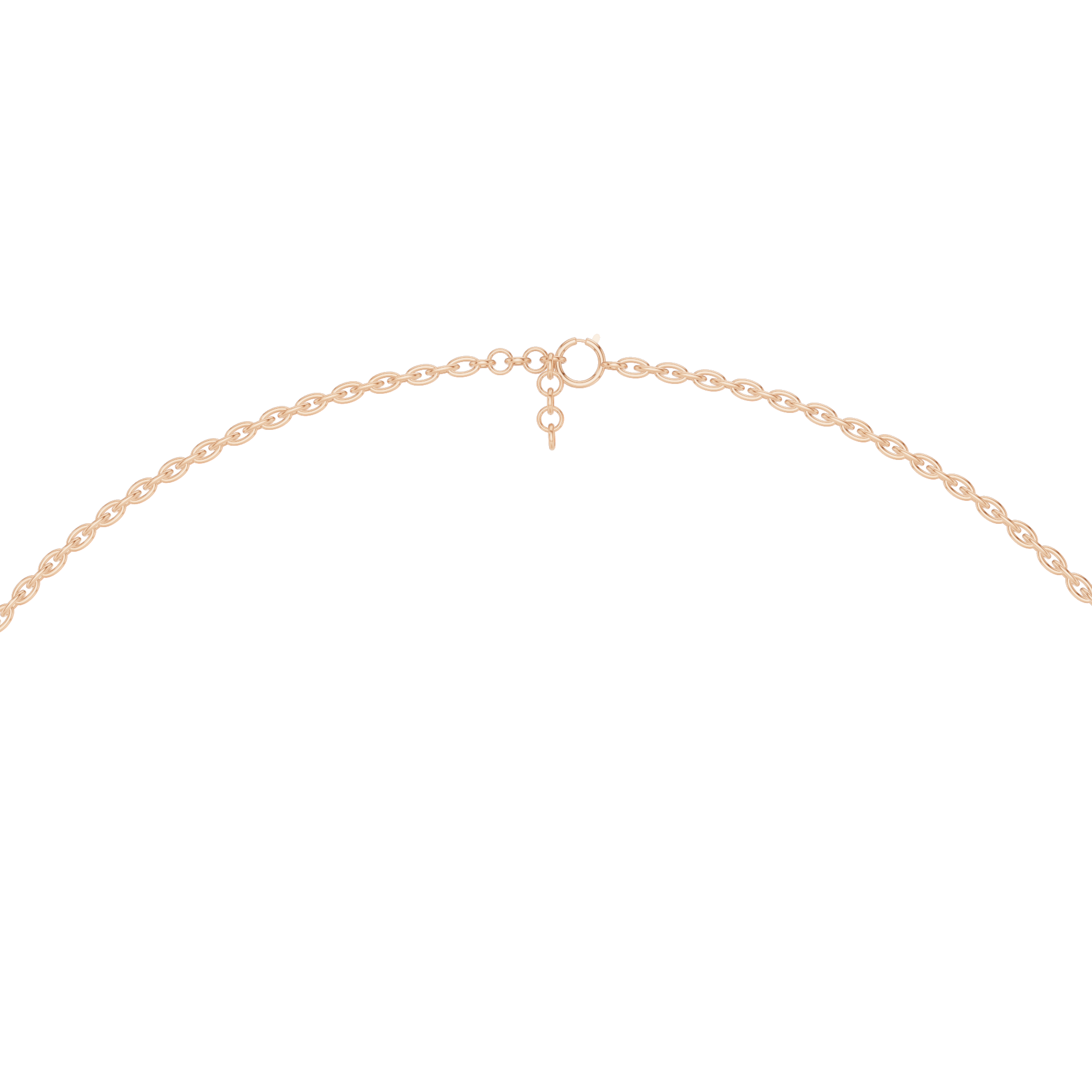 Round Solitaire Necklace 2.5 CT