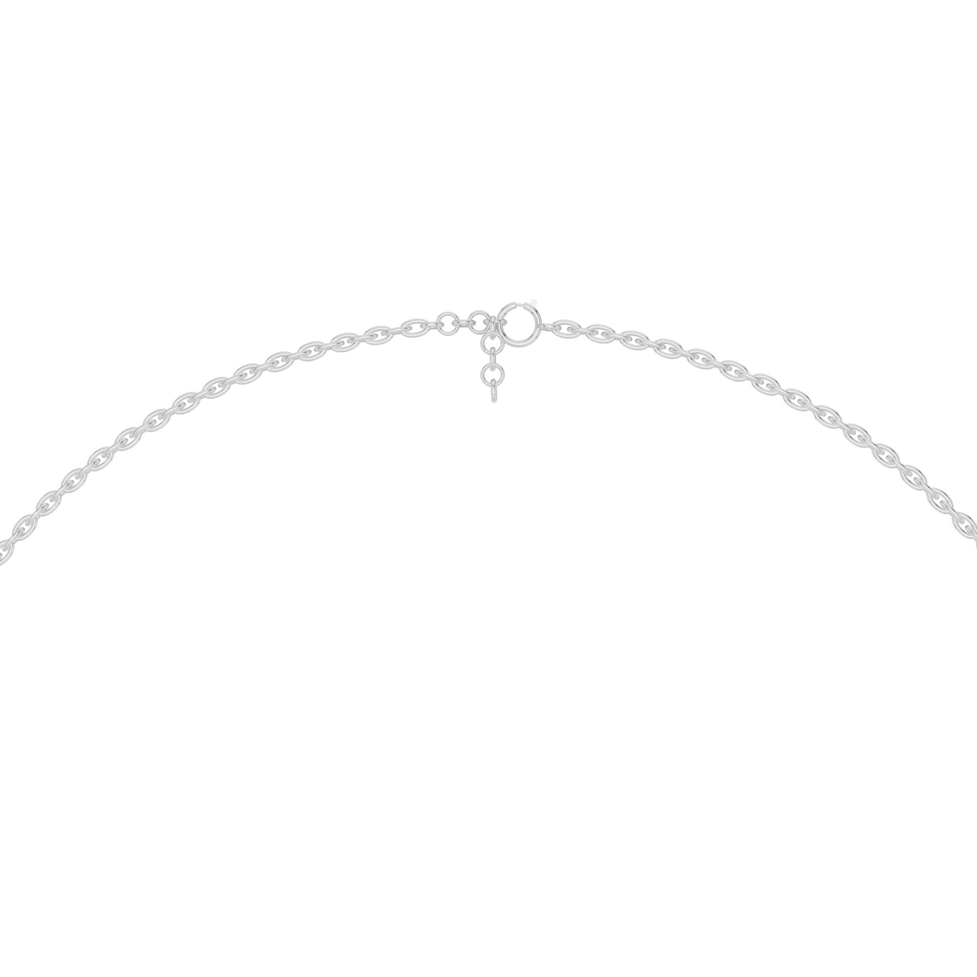 Solitaire Heart Necklace 2 CT