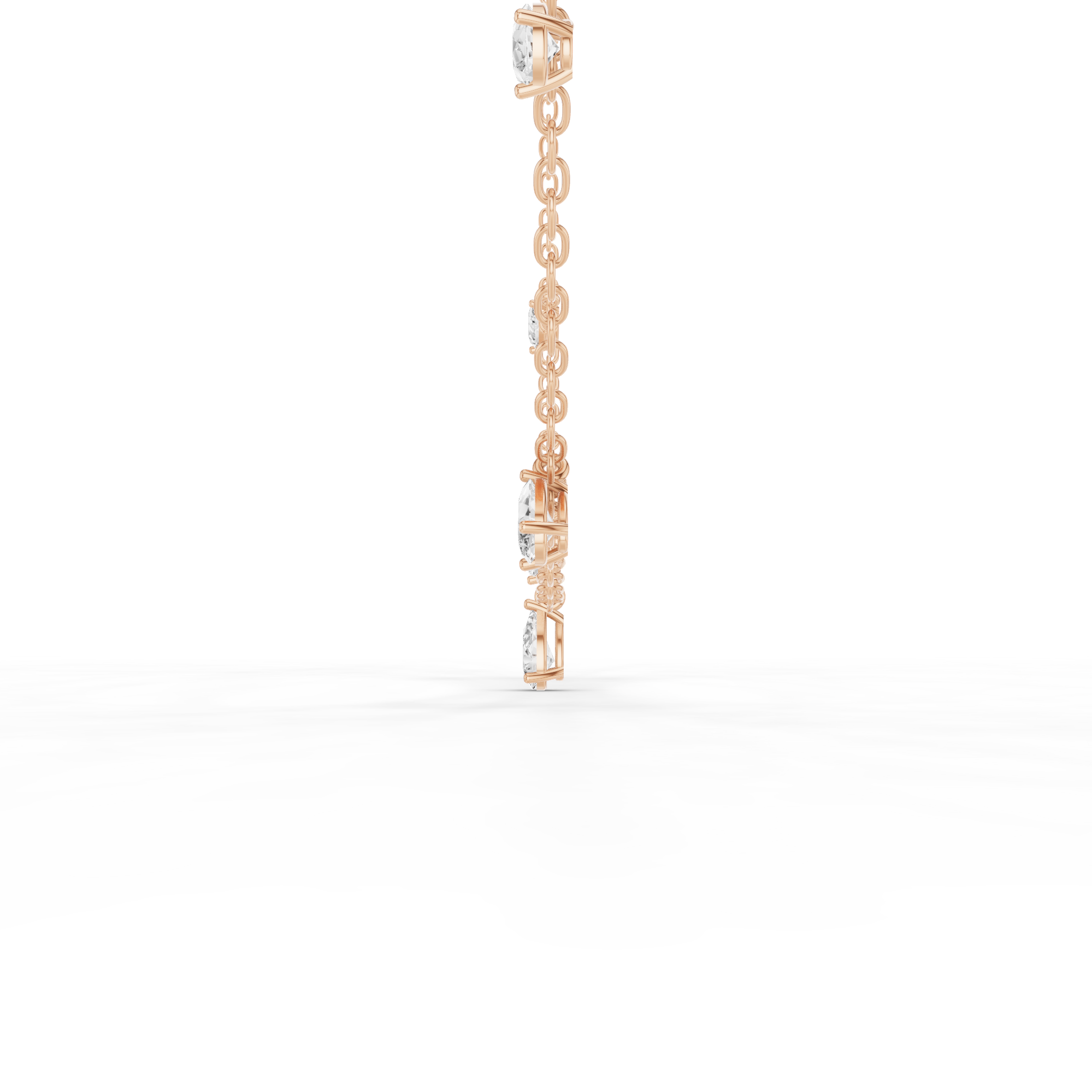 Pear Station Necklace