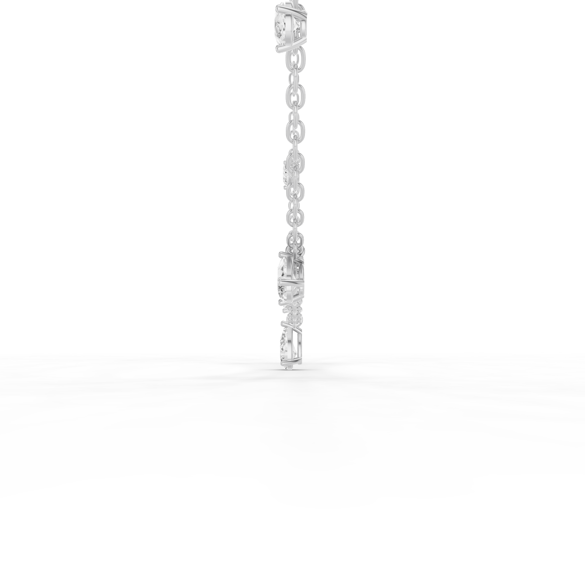 Pear Station Necklace