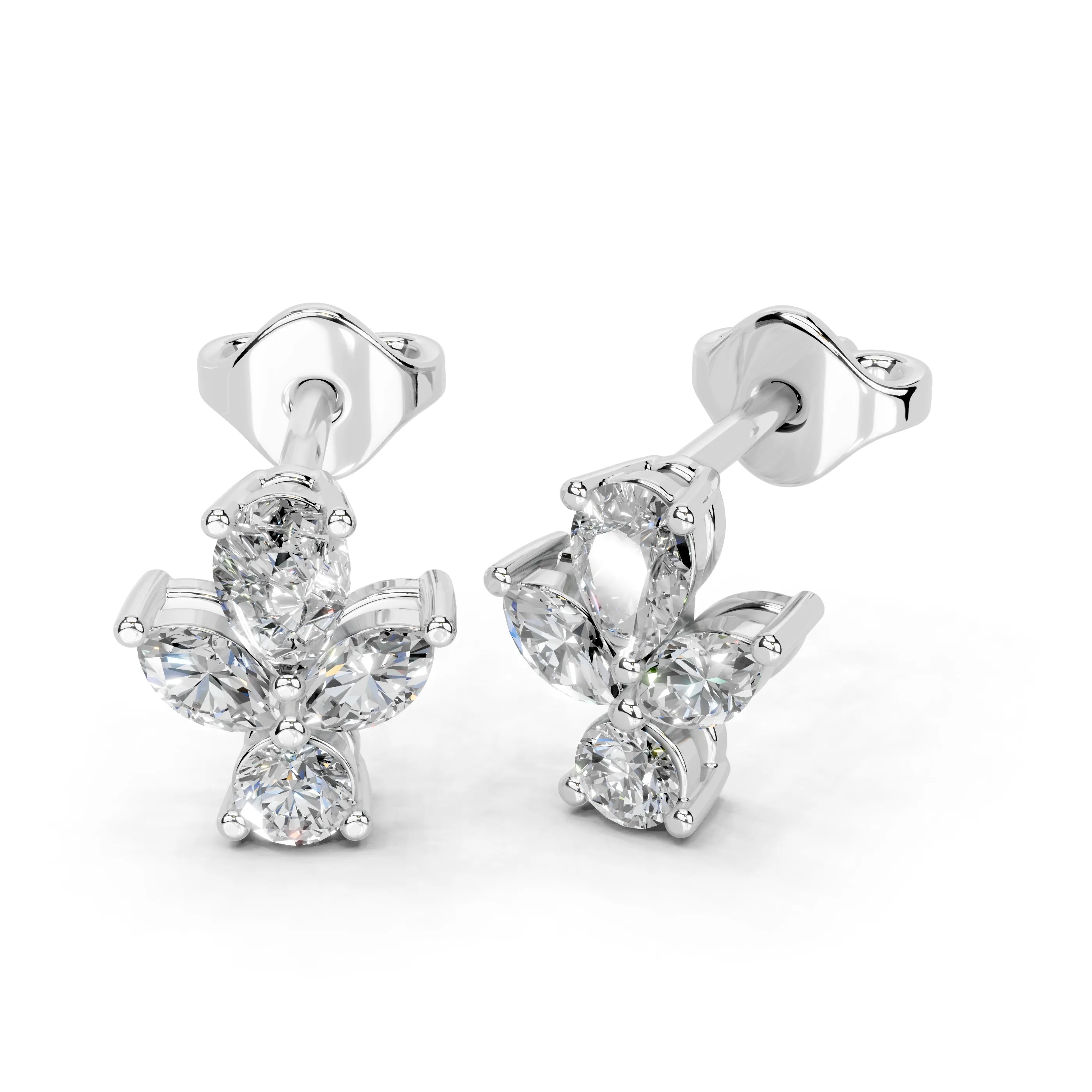 Floral Stud Earrings