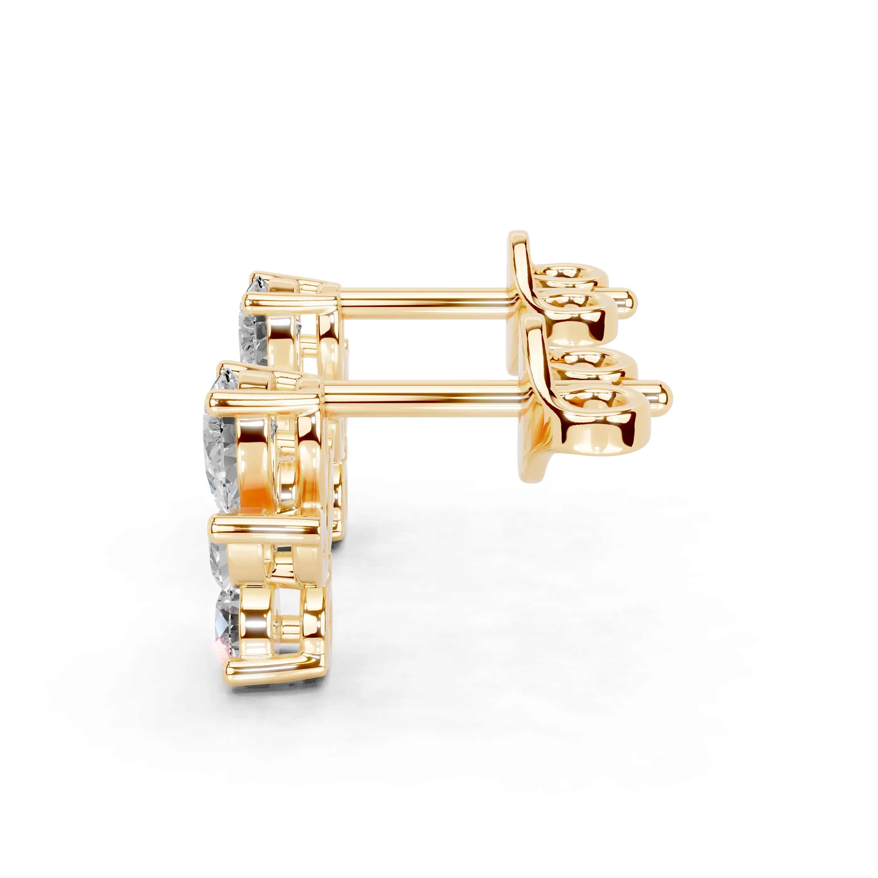 Floral Stud Earrings