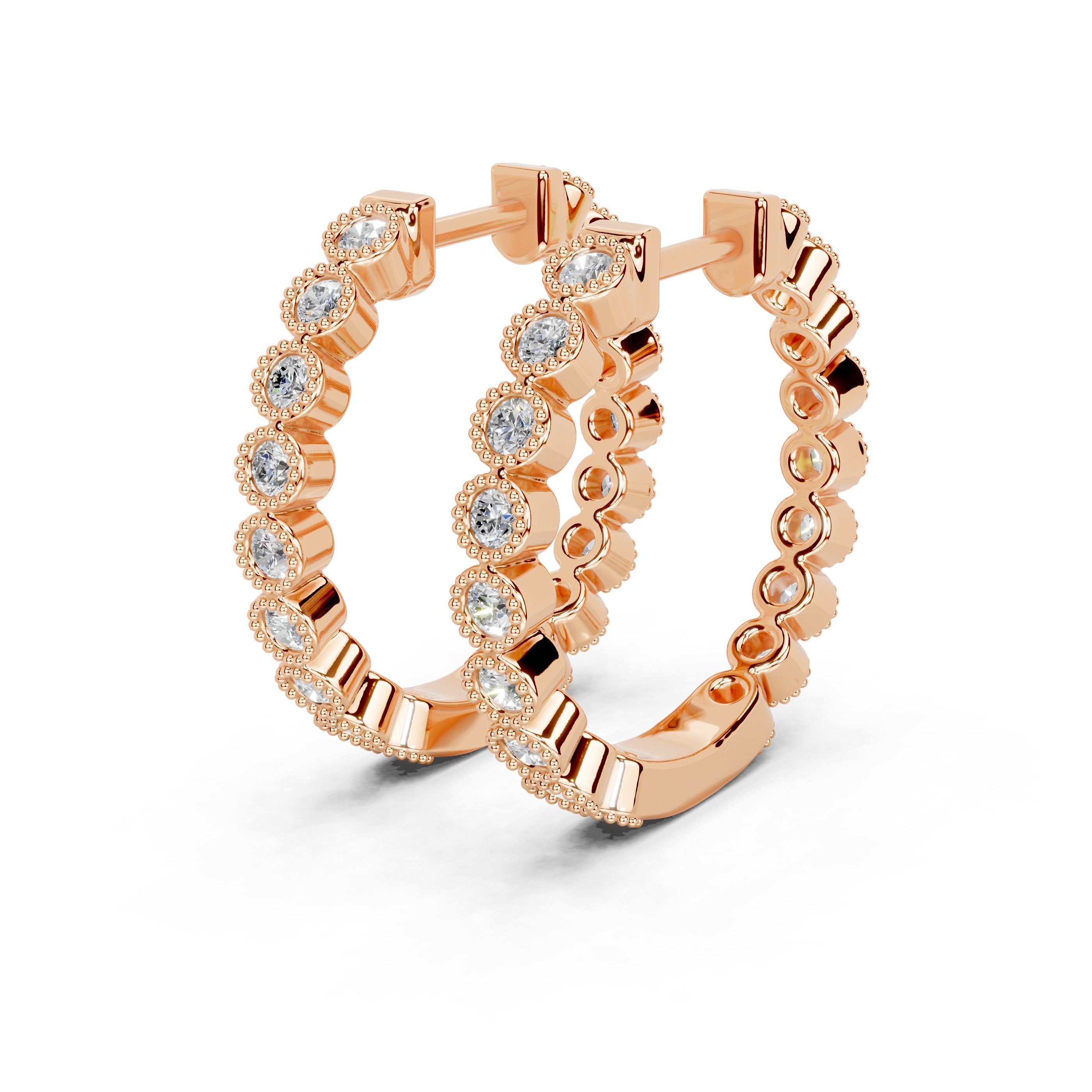 Modern Hoop Earrings