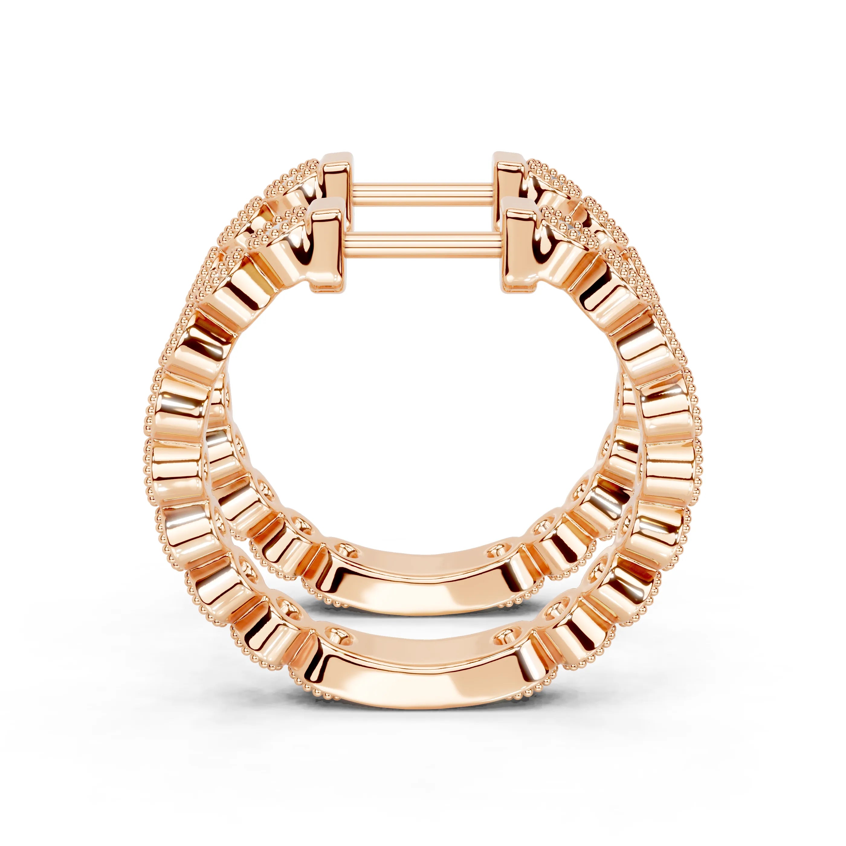 Modern Hoop Earrings