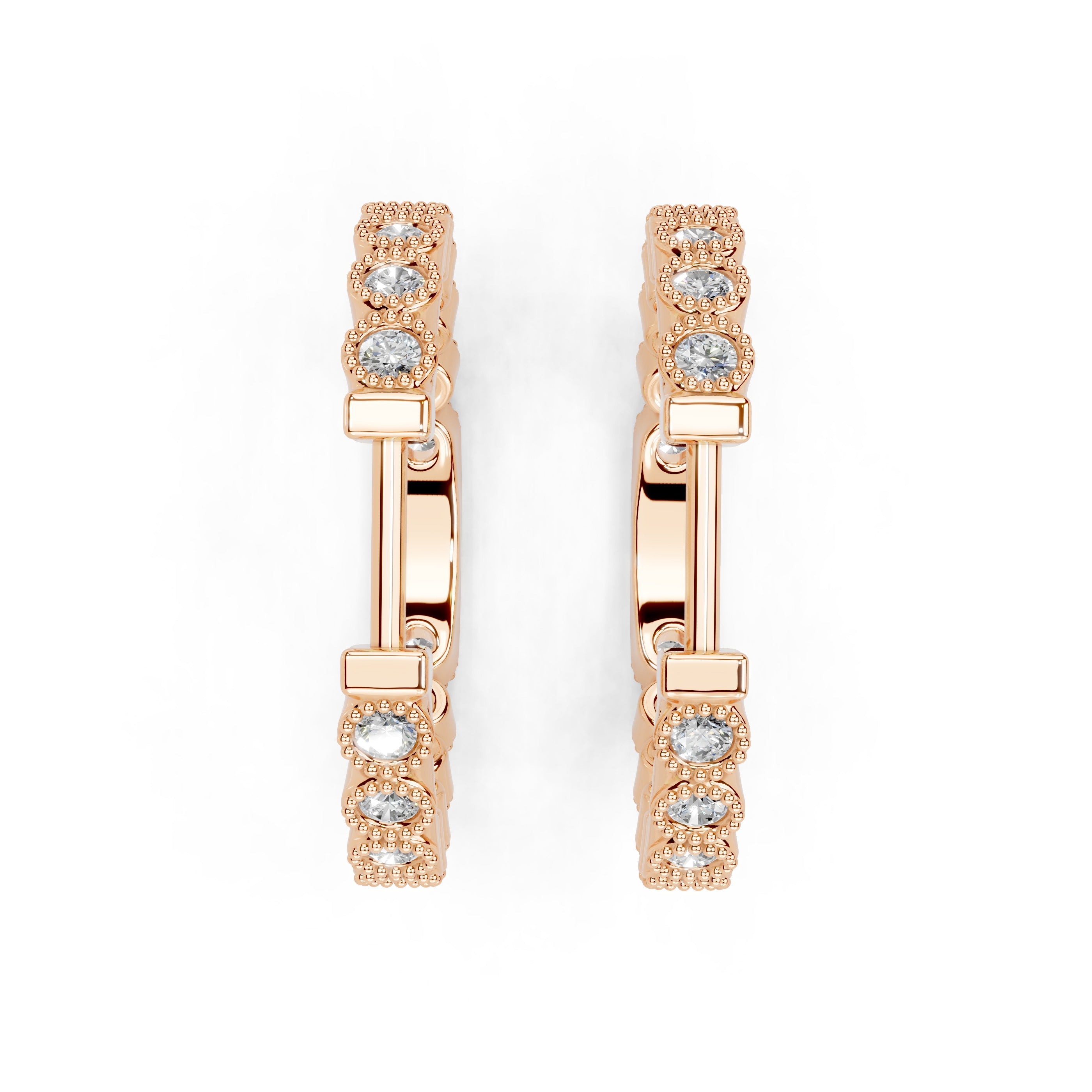 Modern Hoop Earrings