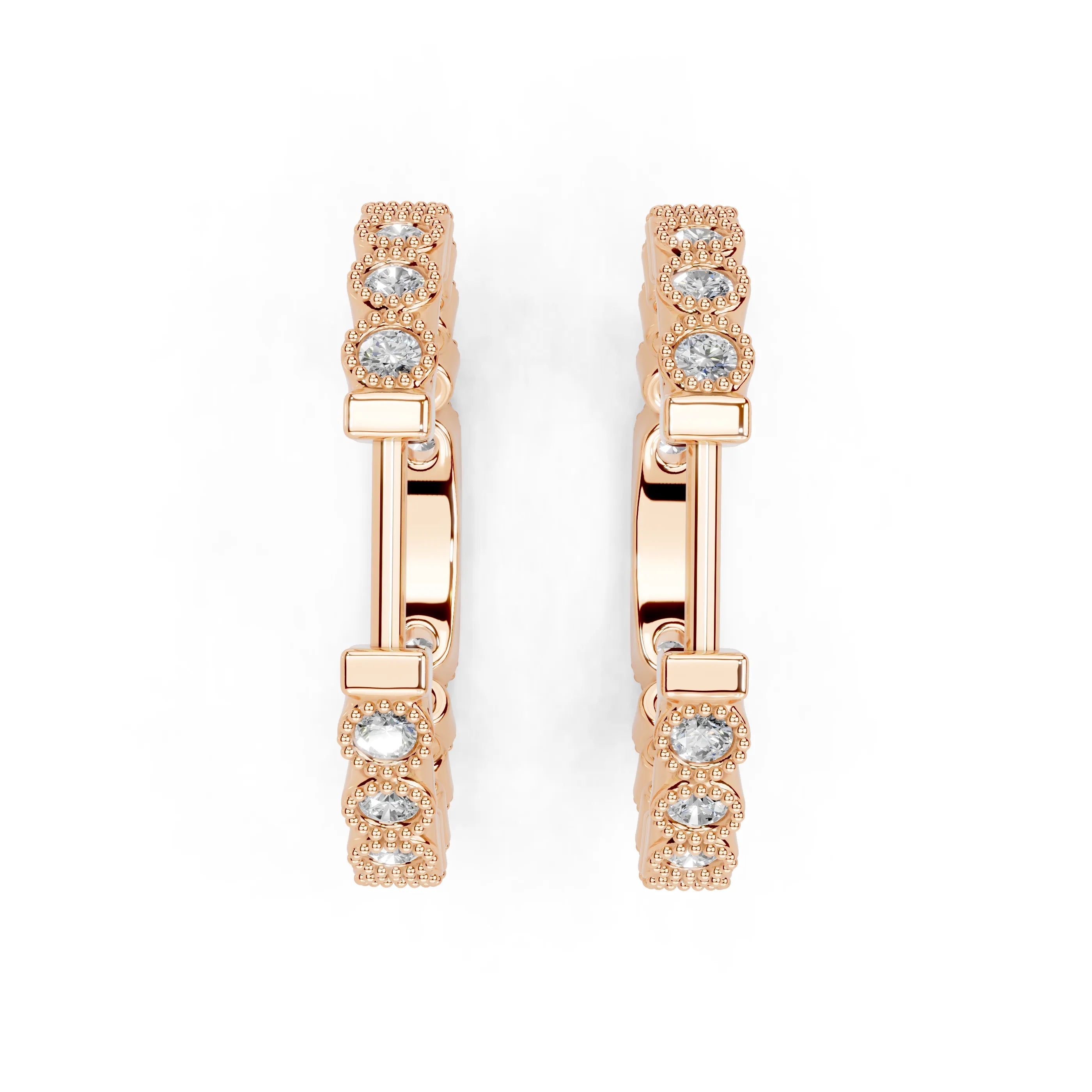 Modern Hoop Earrings