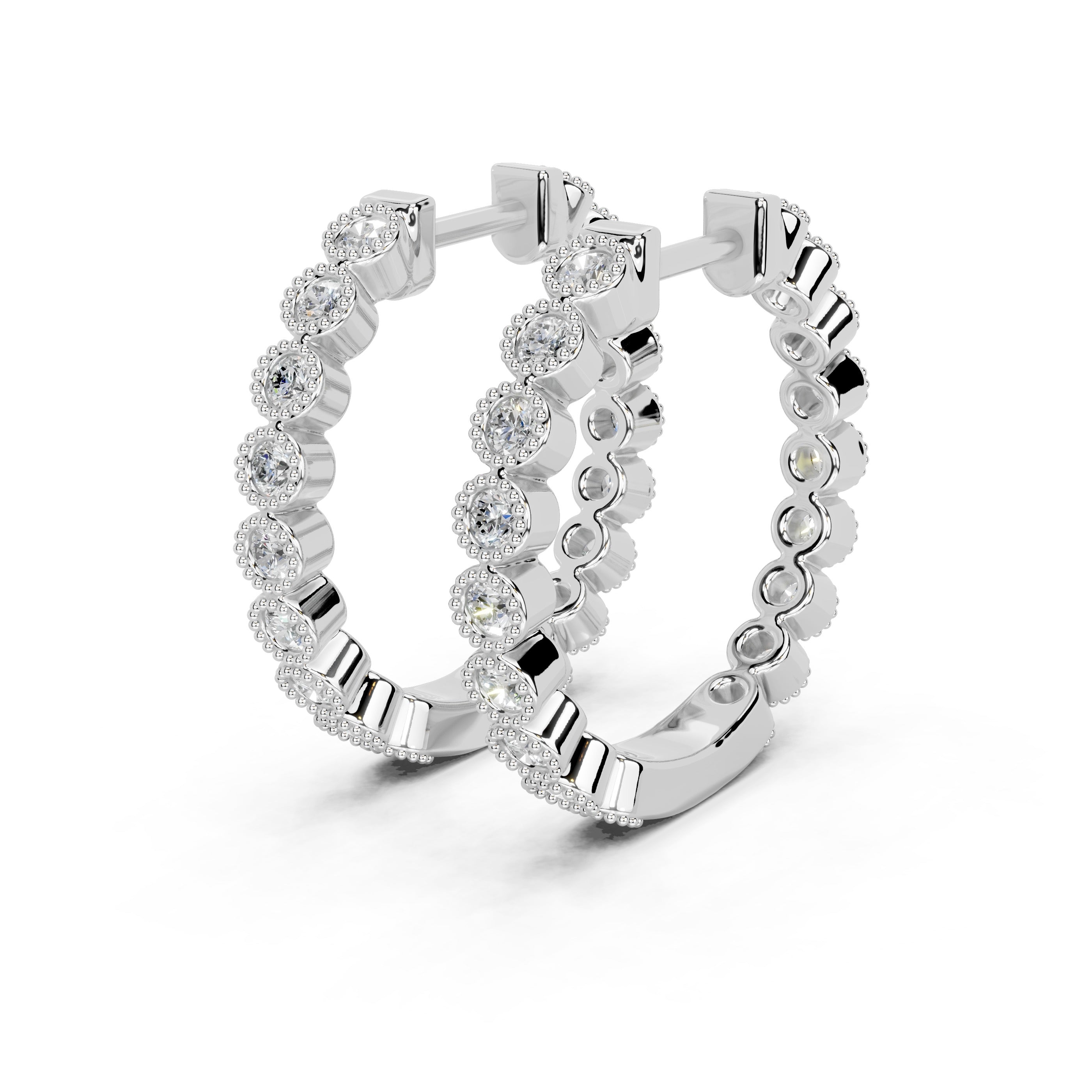 Modern Hoop Earrings