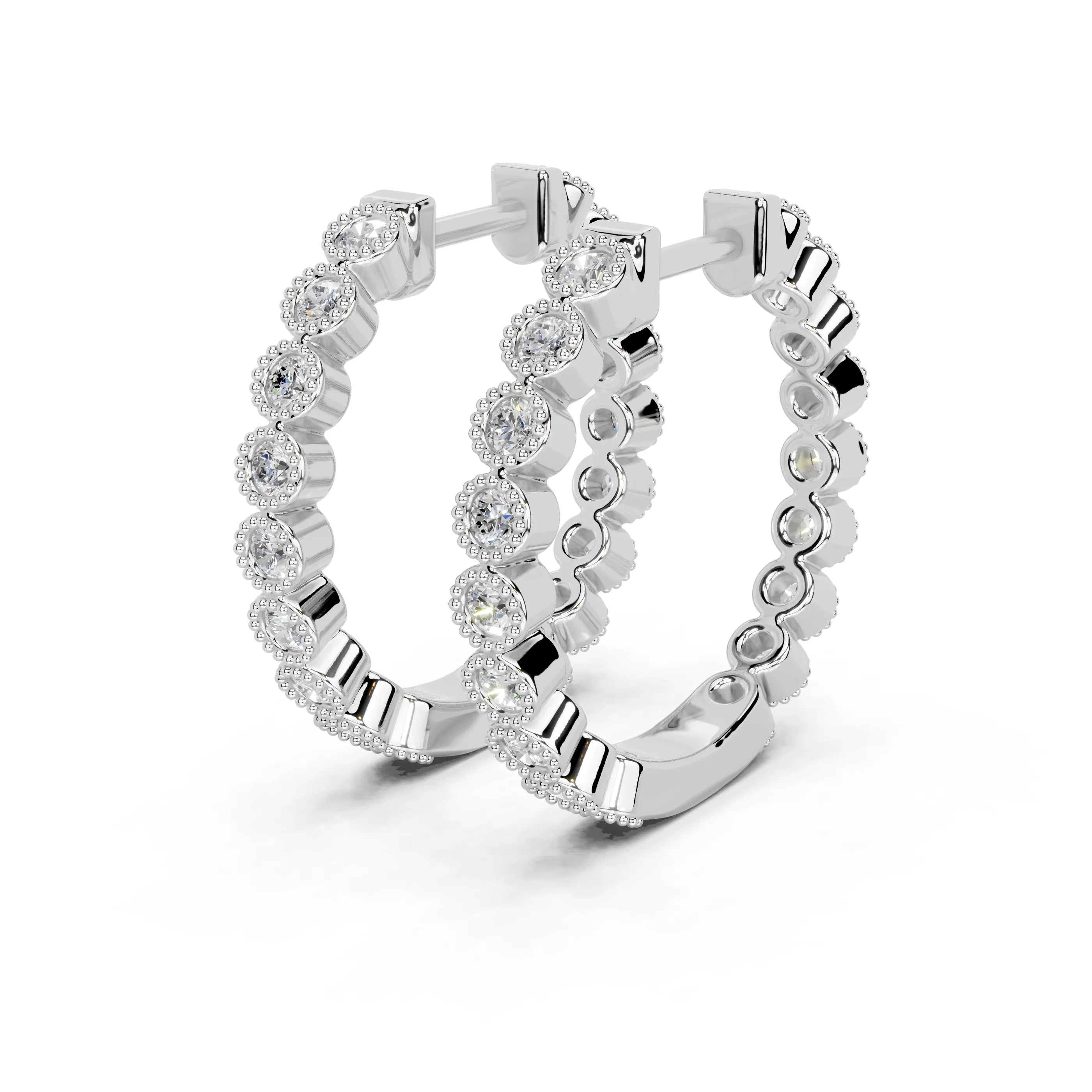 Modern Hoop Earrings
