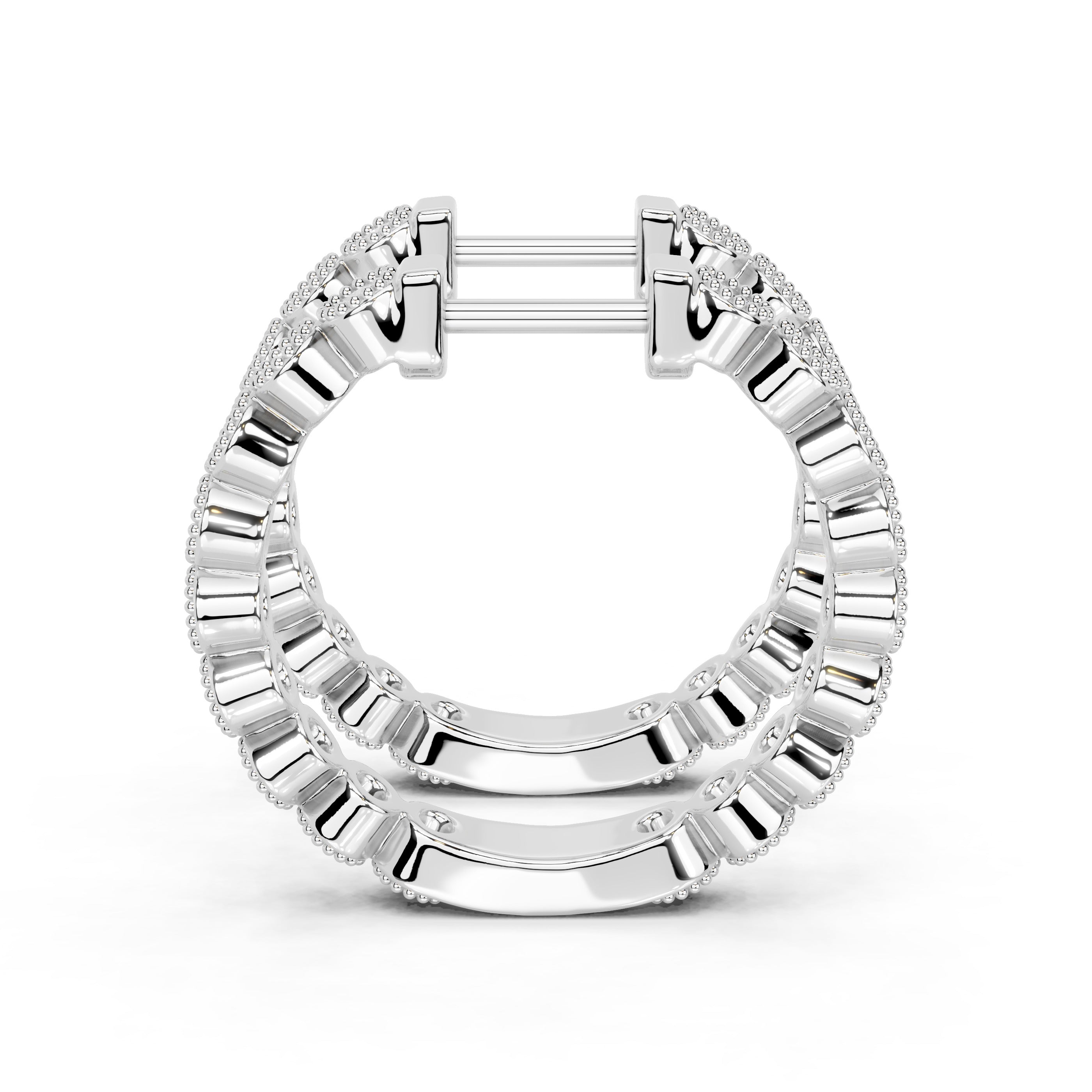 Modern Hoop Earrings