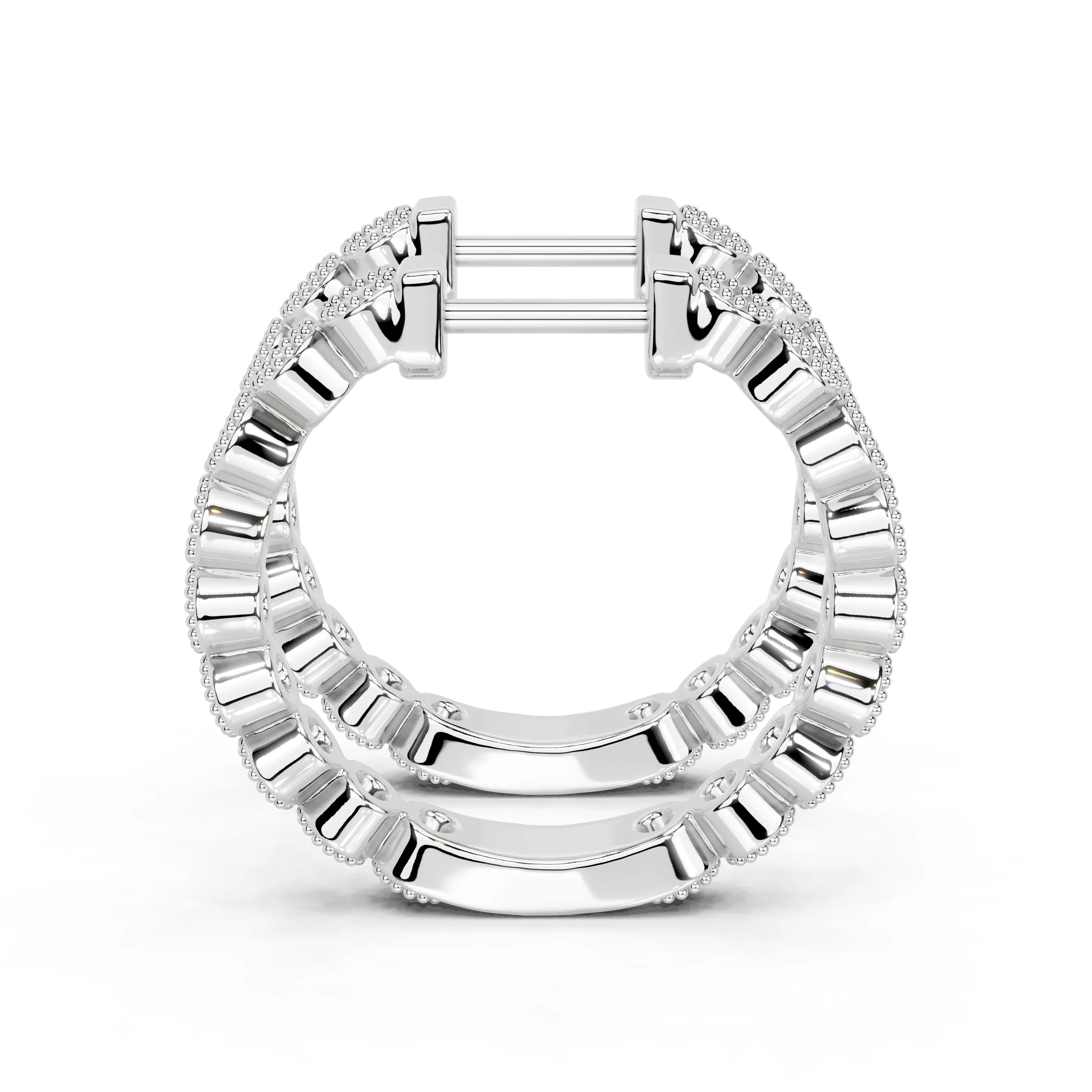 Modern Hoop Earrings