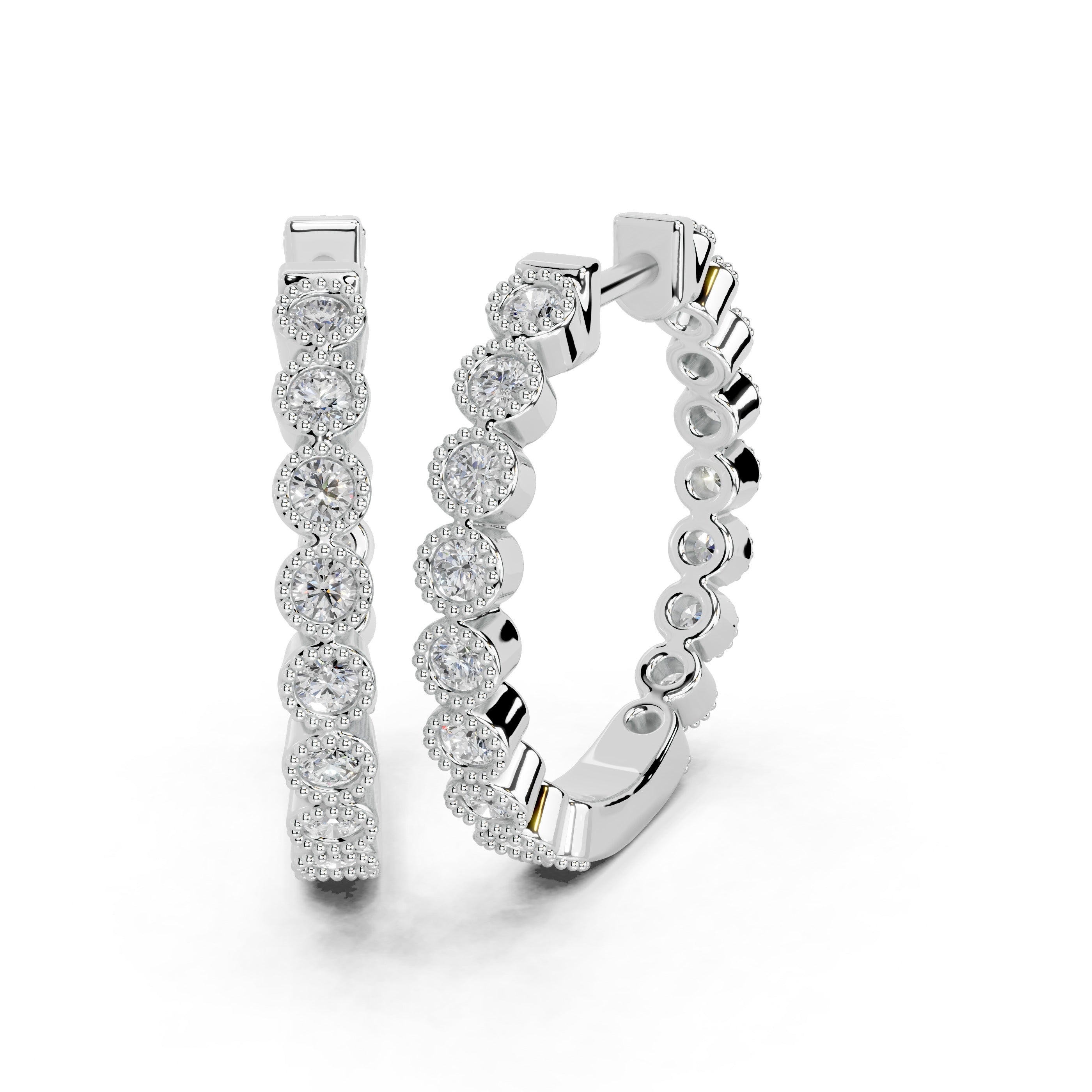 Modern Hoop Earrings