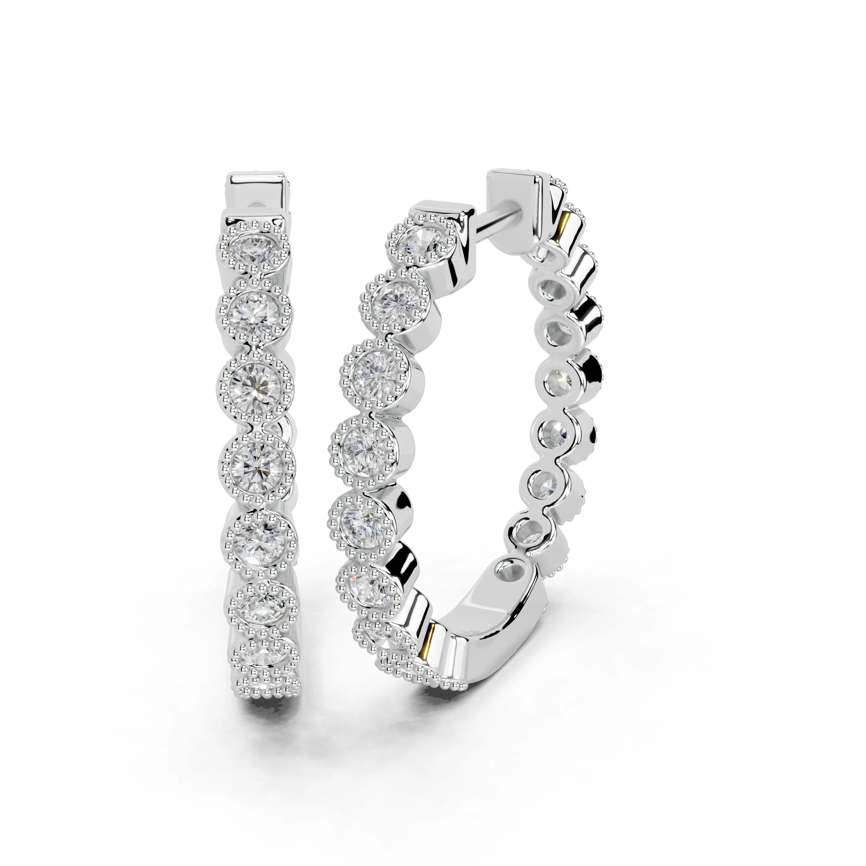Modern Hoop Earrings