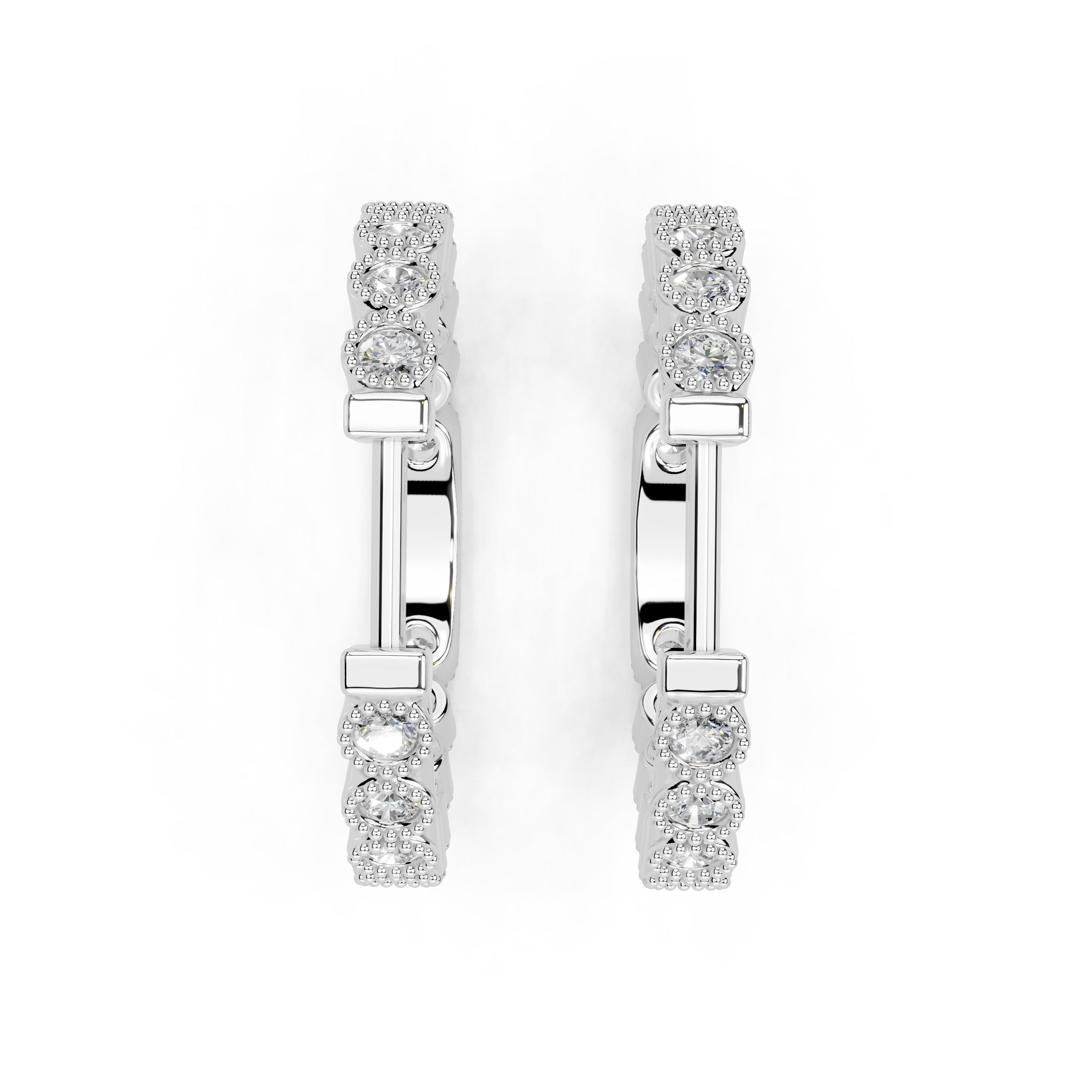 Modern Hoop Earrings