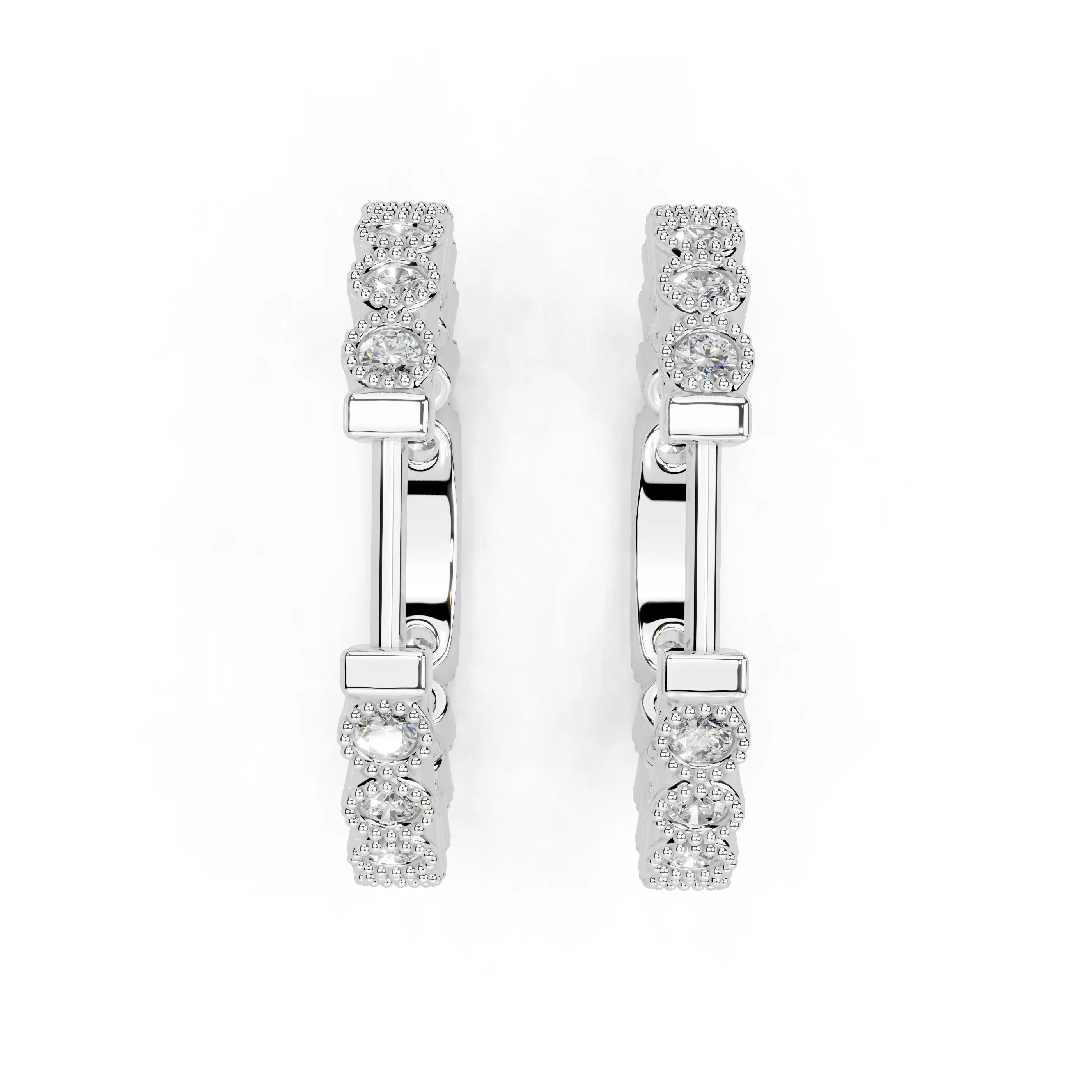 Modern Hoop Earrings