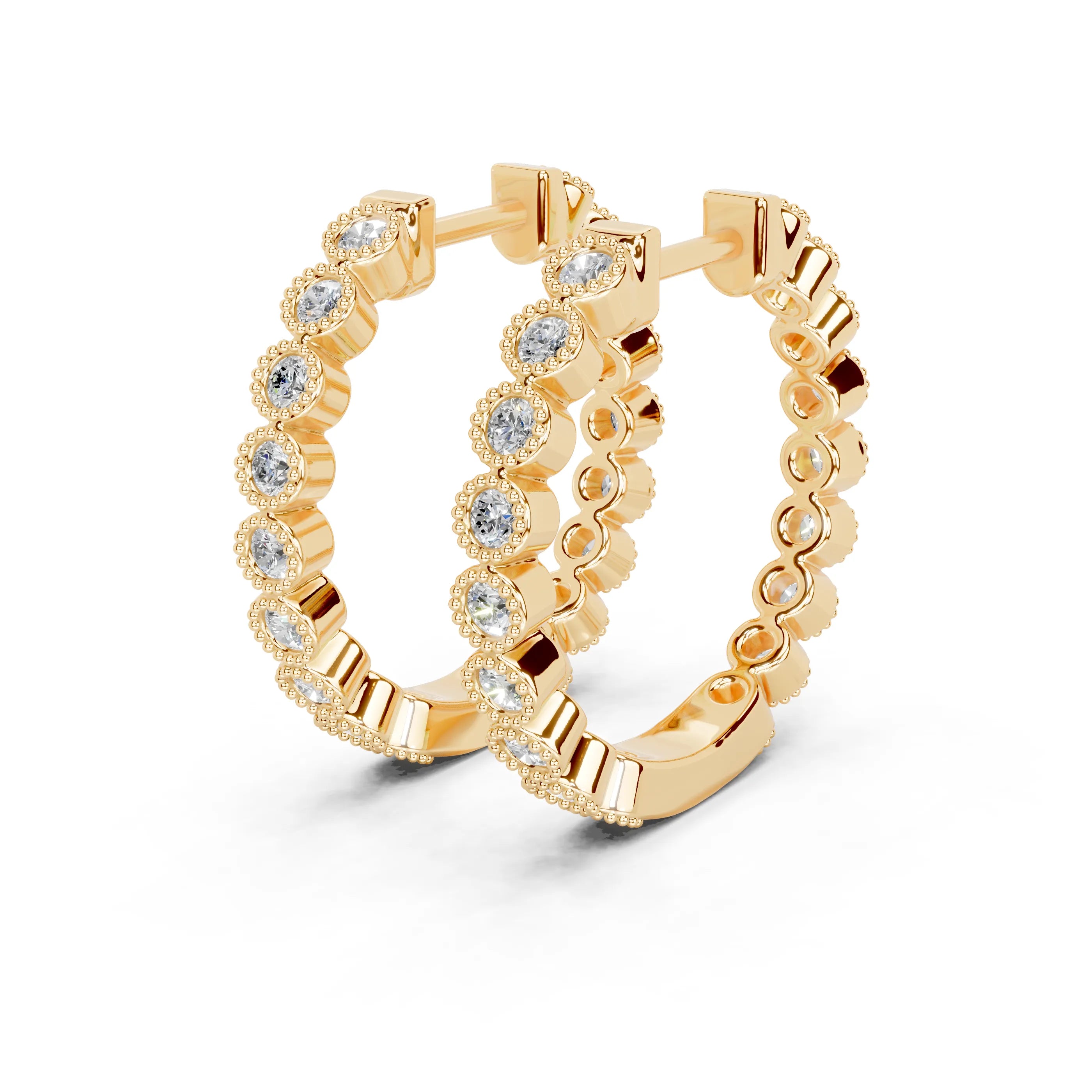 Modern Hoop Earrings