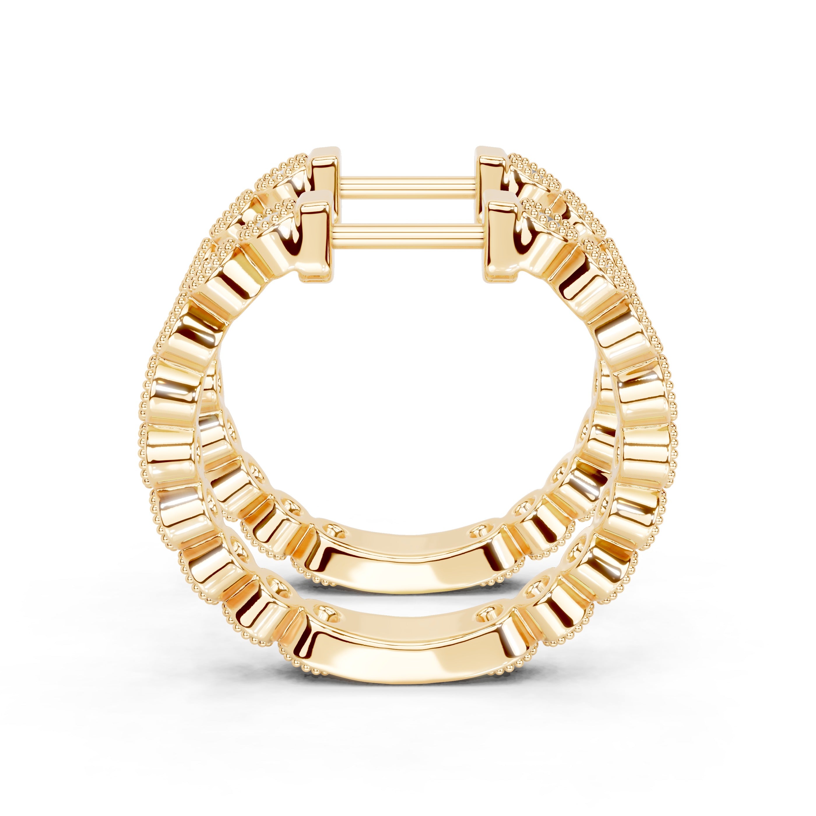 Modern Hoop Earrings