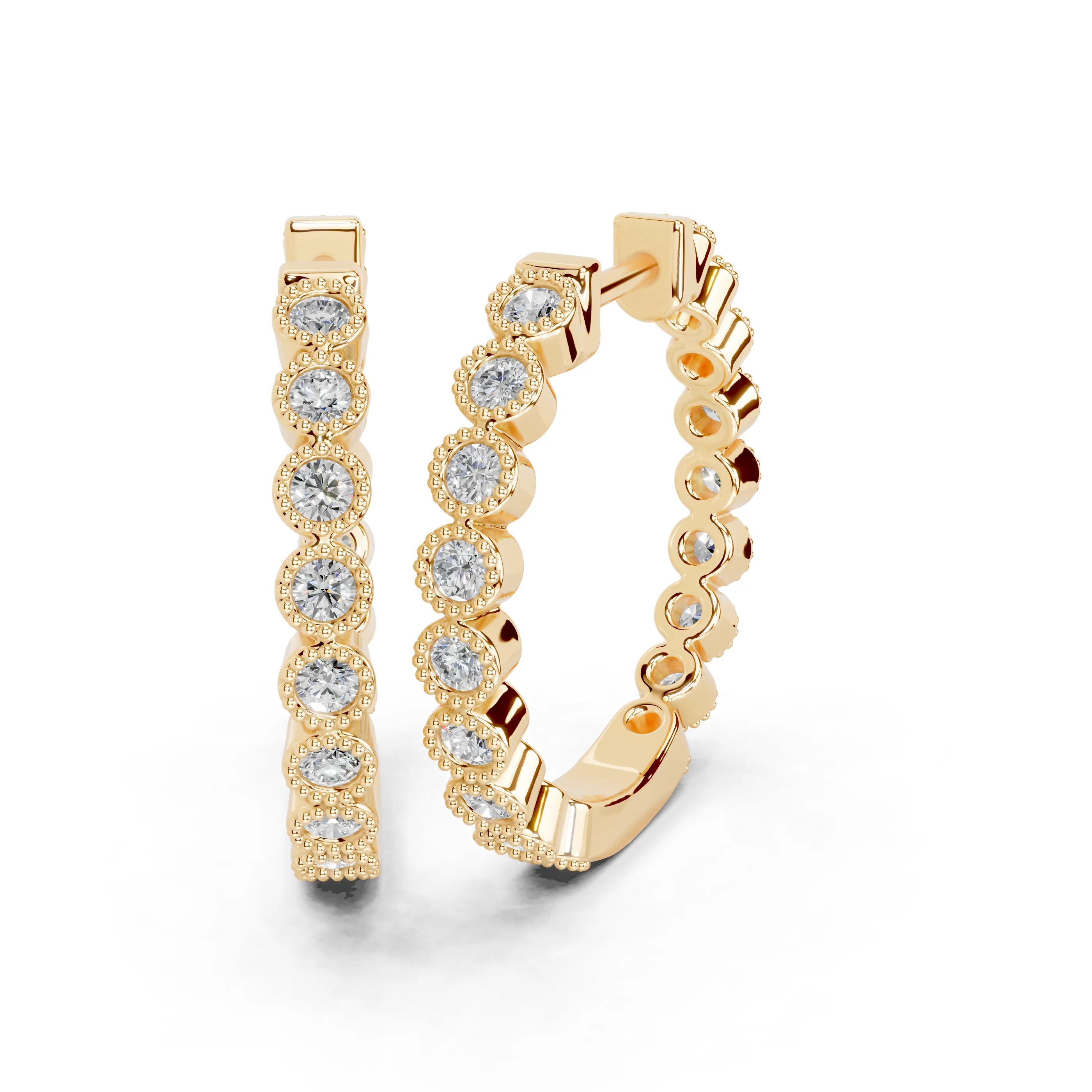 Modern Hoop Earrings