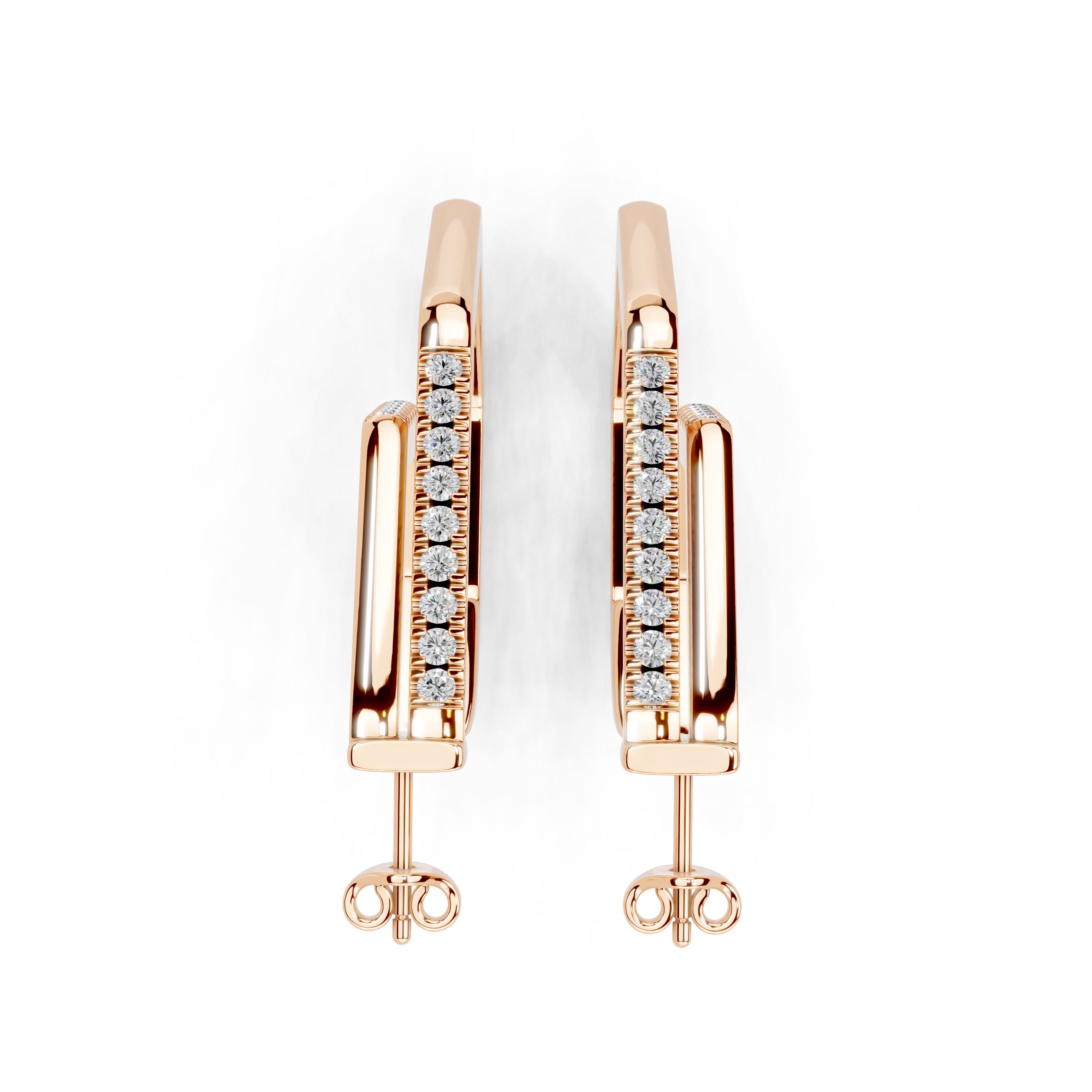 Geometric Hoop Earrings