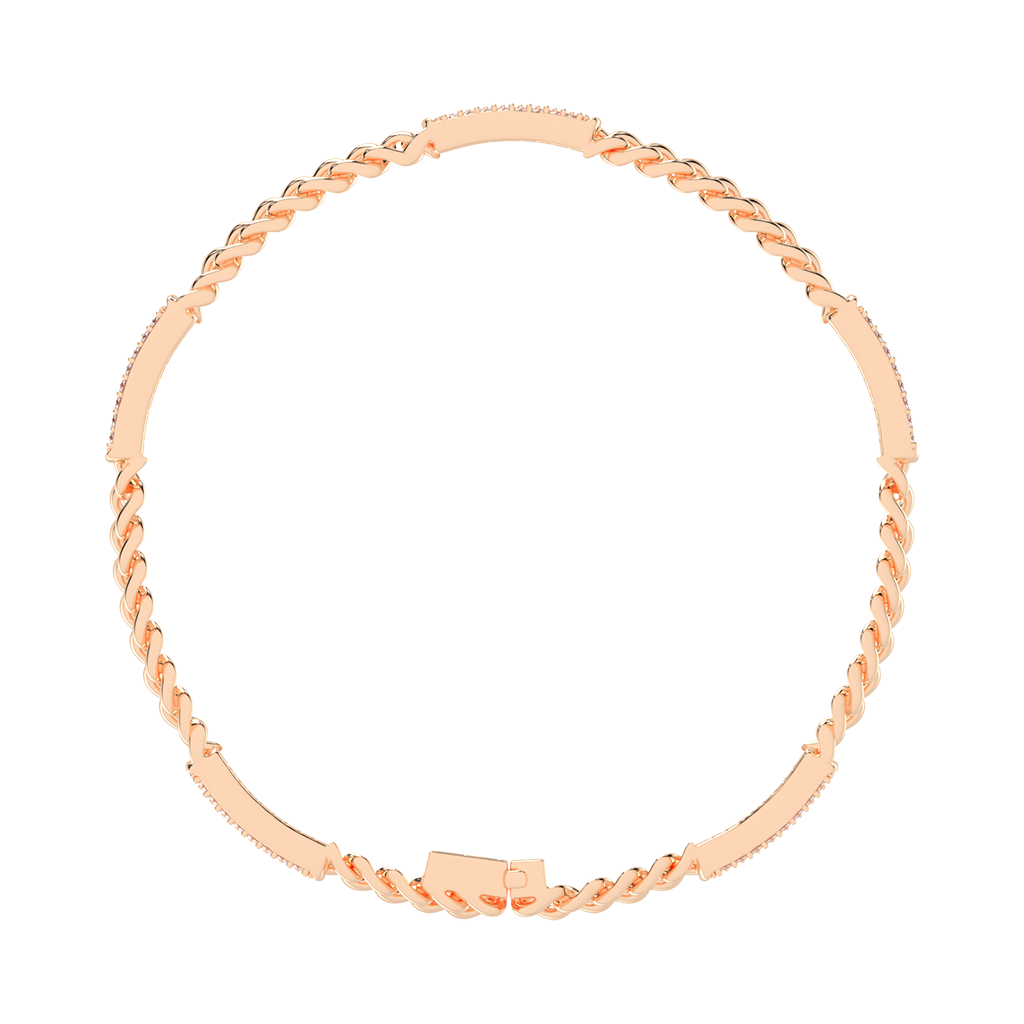 Diamond Link Bracelet 1.25 CT