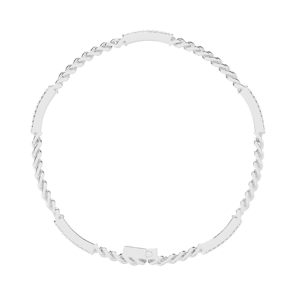 Diamond Link Bracelet 1.25 CT