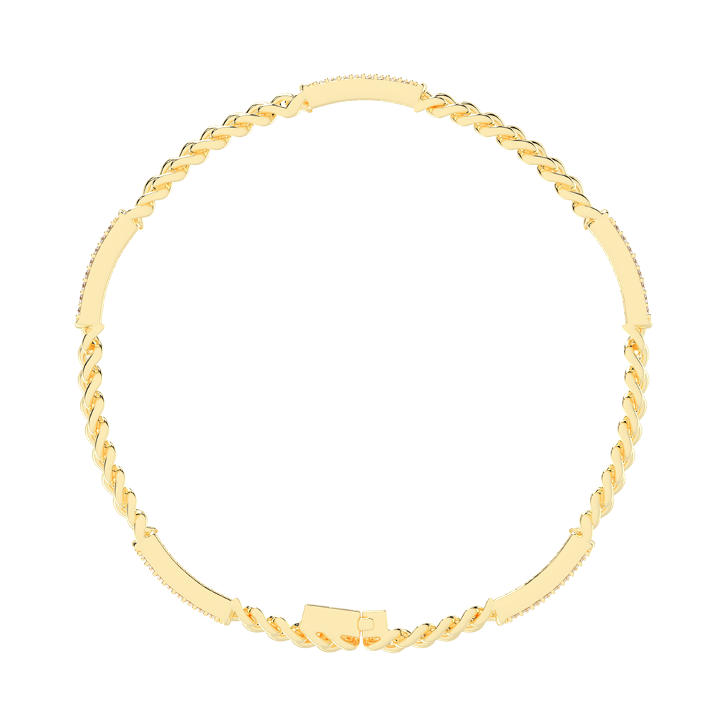 Diamond Link Bracelet 1.25 CT