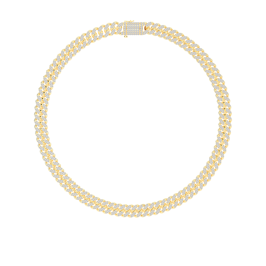 Diamond Chain Necklace (20 Inch) 11.96 CT