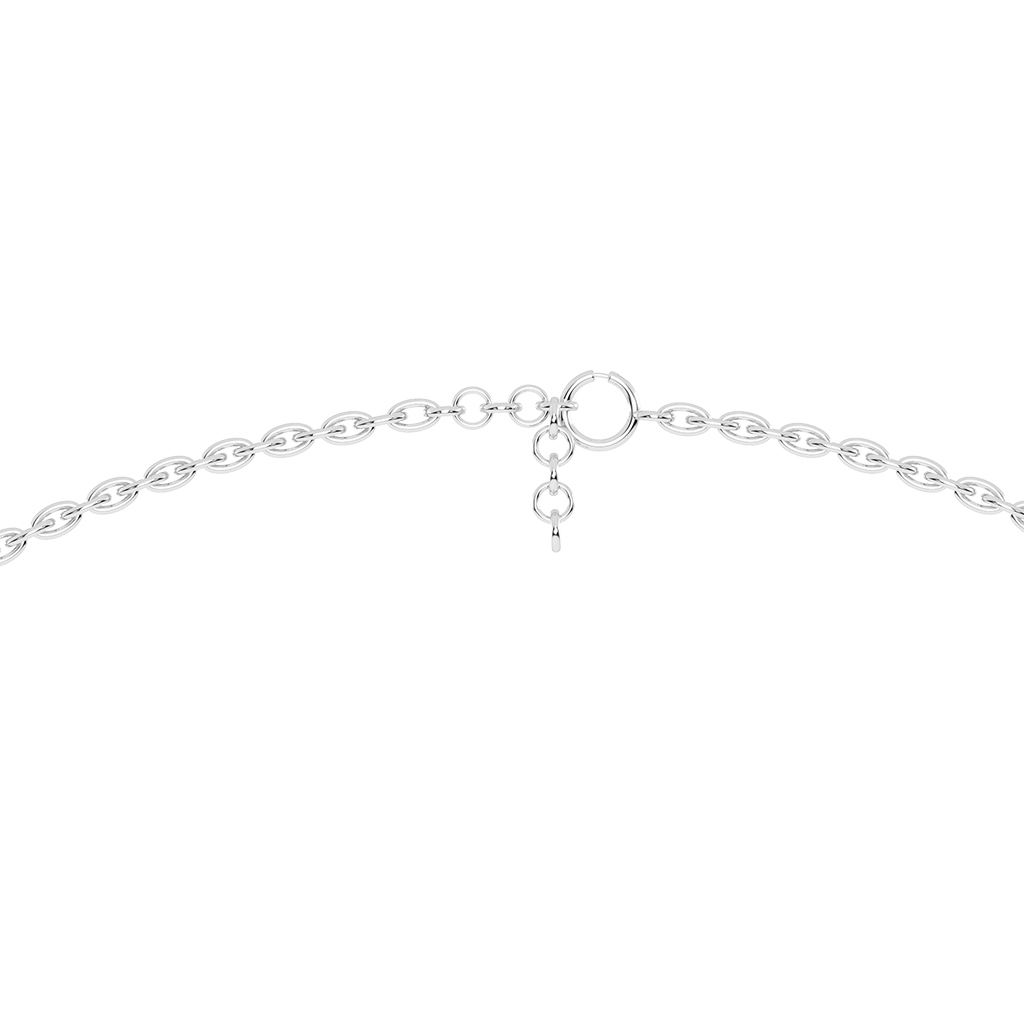 Cushion Halo Necklace