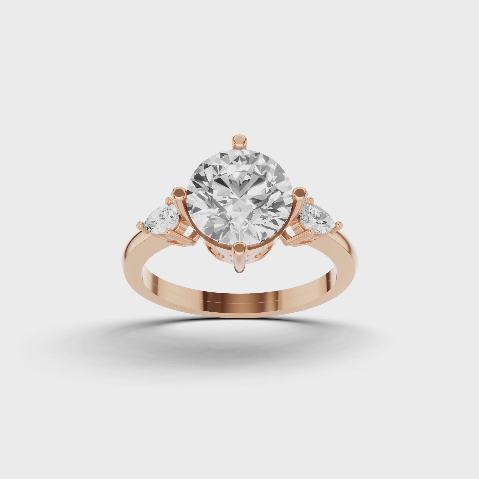 Three Stone Diamond Ring 2 CT