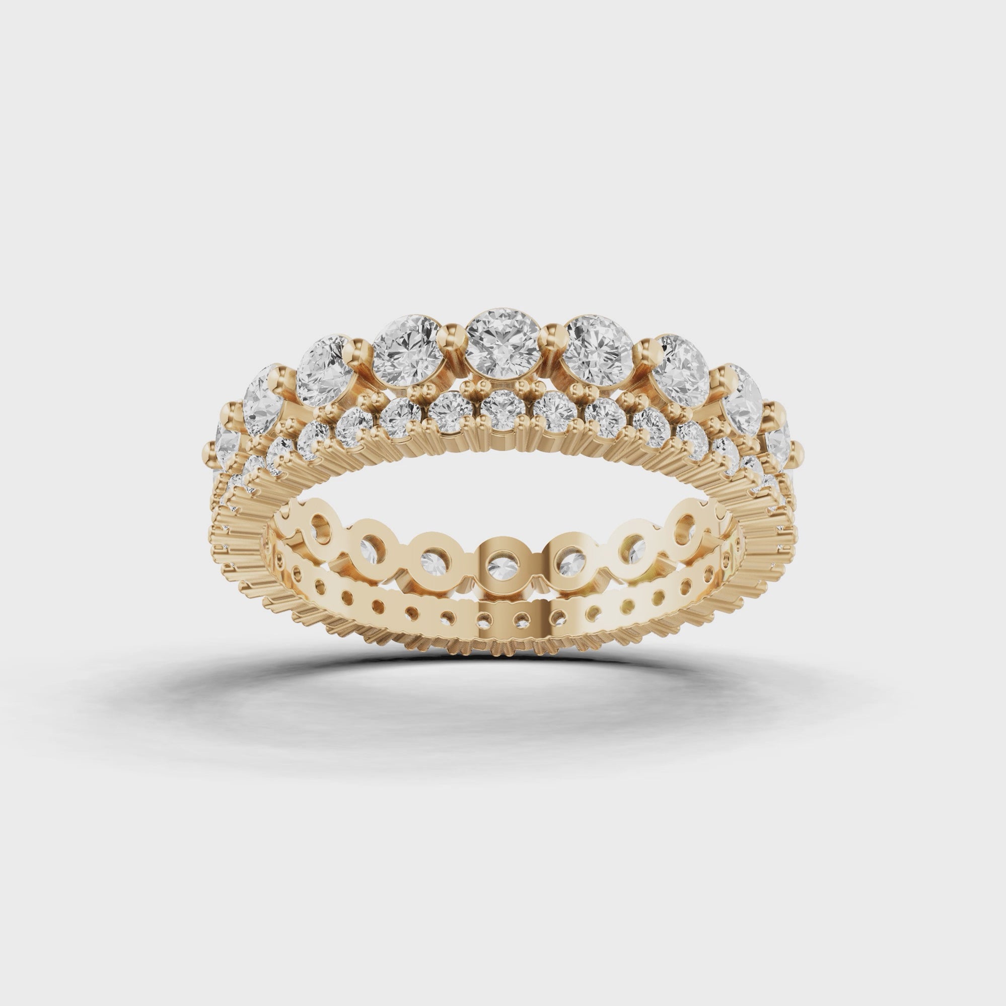 Statement Eternity Ring Set