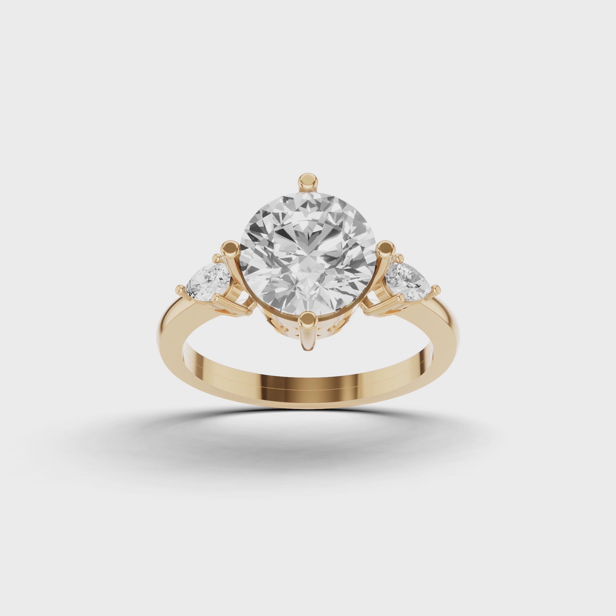 Three Stone Diamond Ring 2 CT