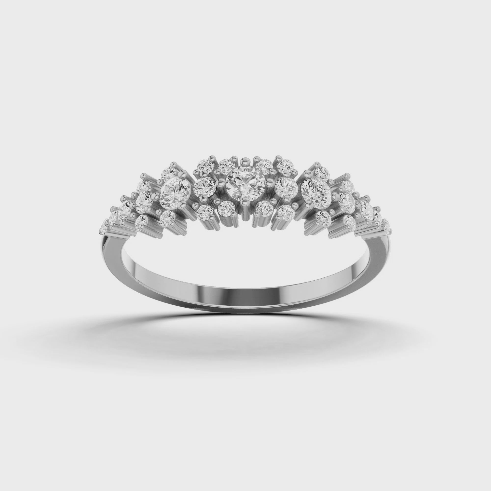 Cluster Fashion Ring
