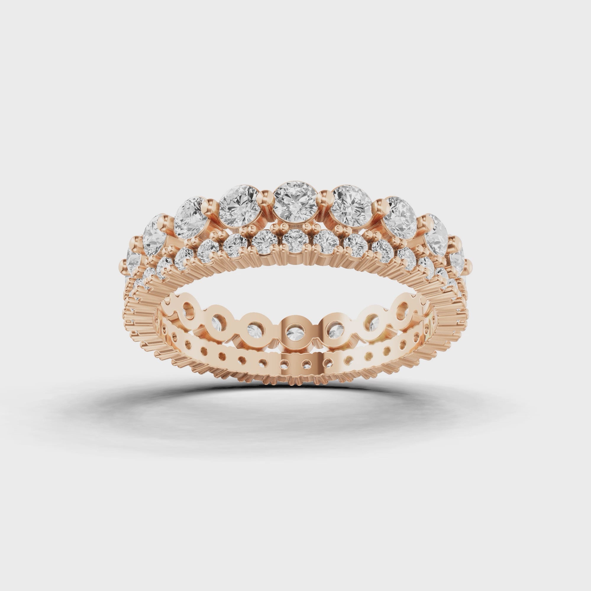 Statement Eternity Ring Set