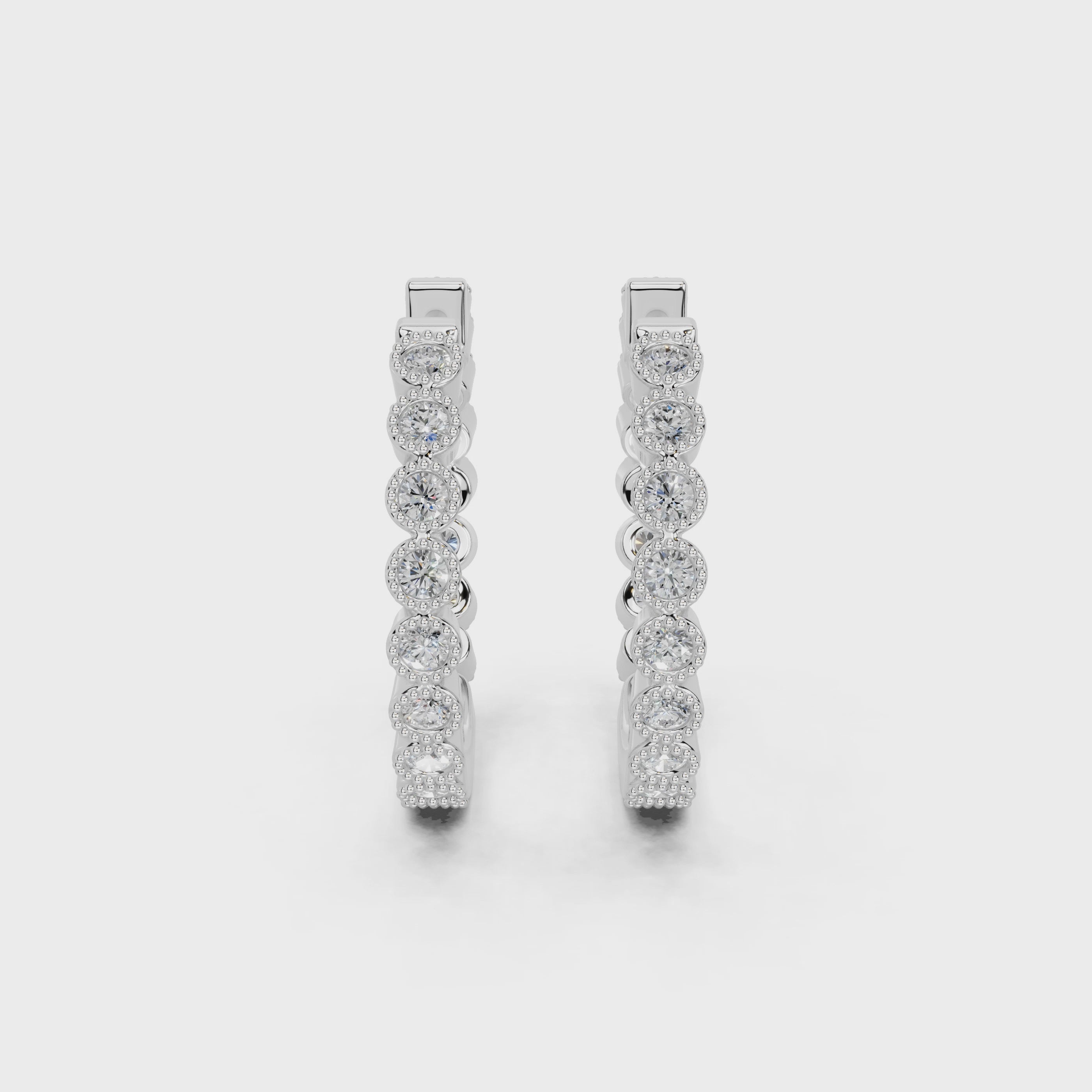 Modern Hoop Earrings