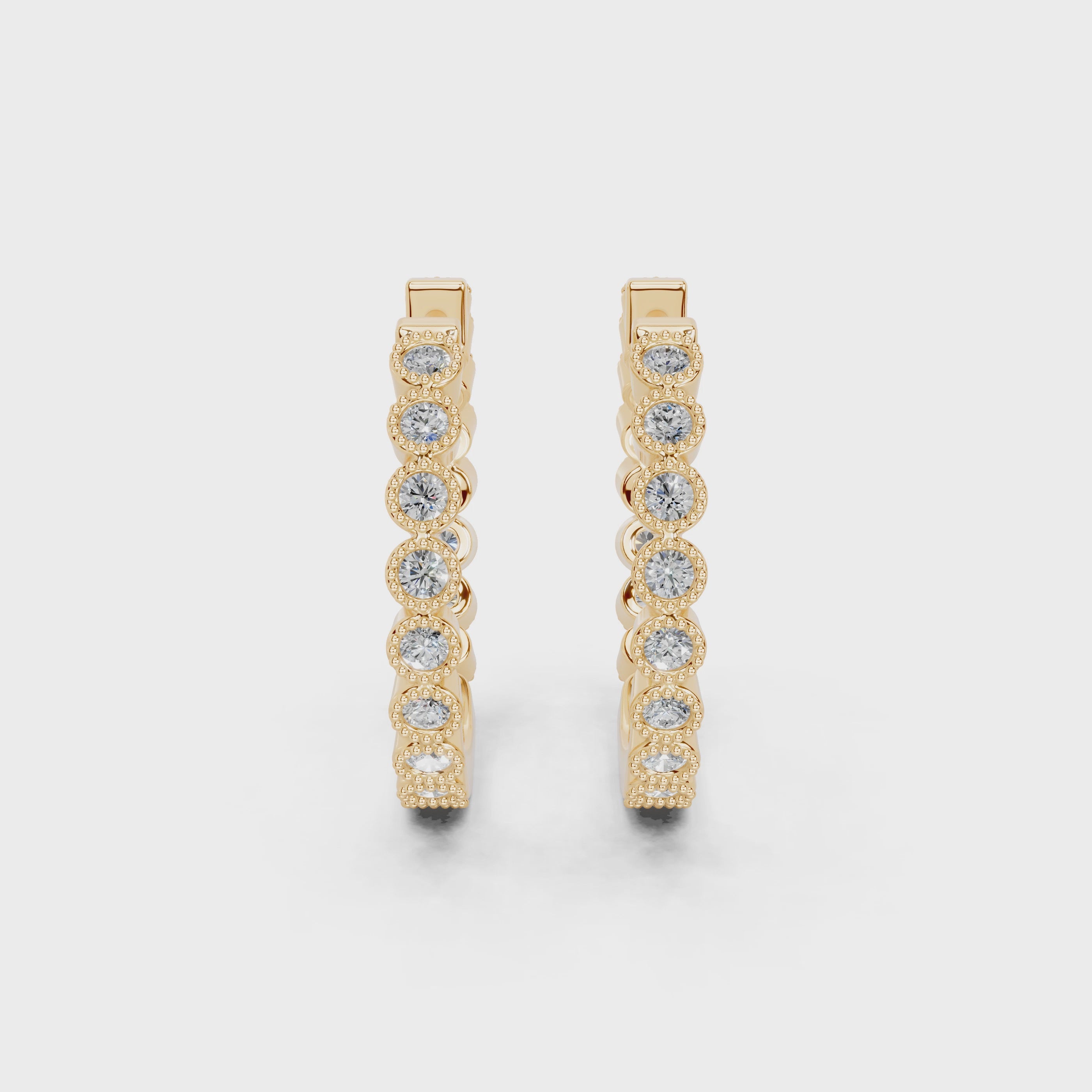 Modern Hoop Earrings
