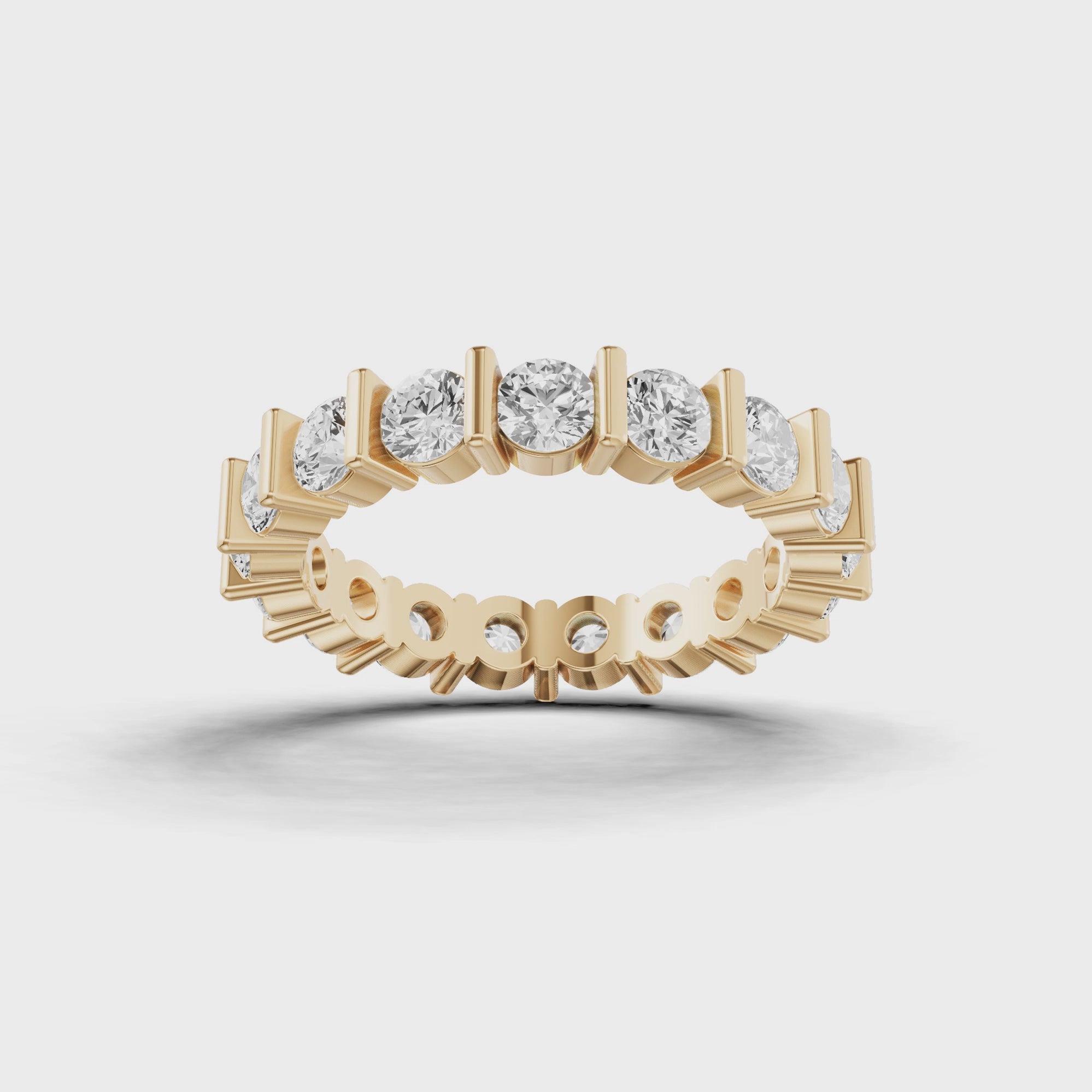 Large Round Eternity Band 2.4 CT